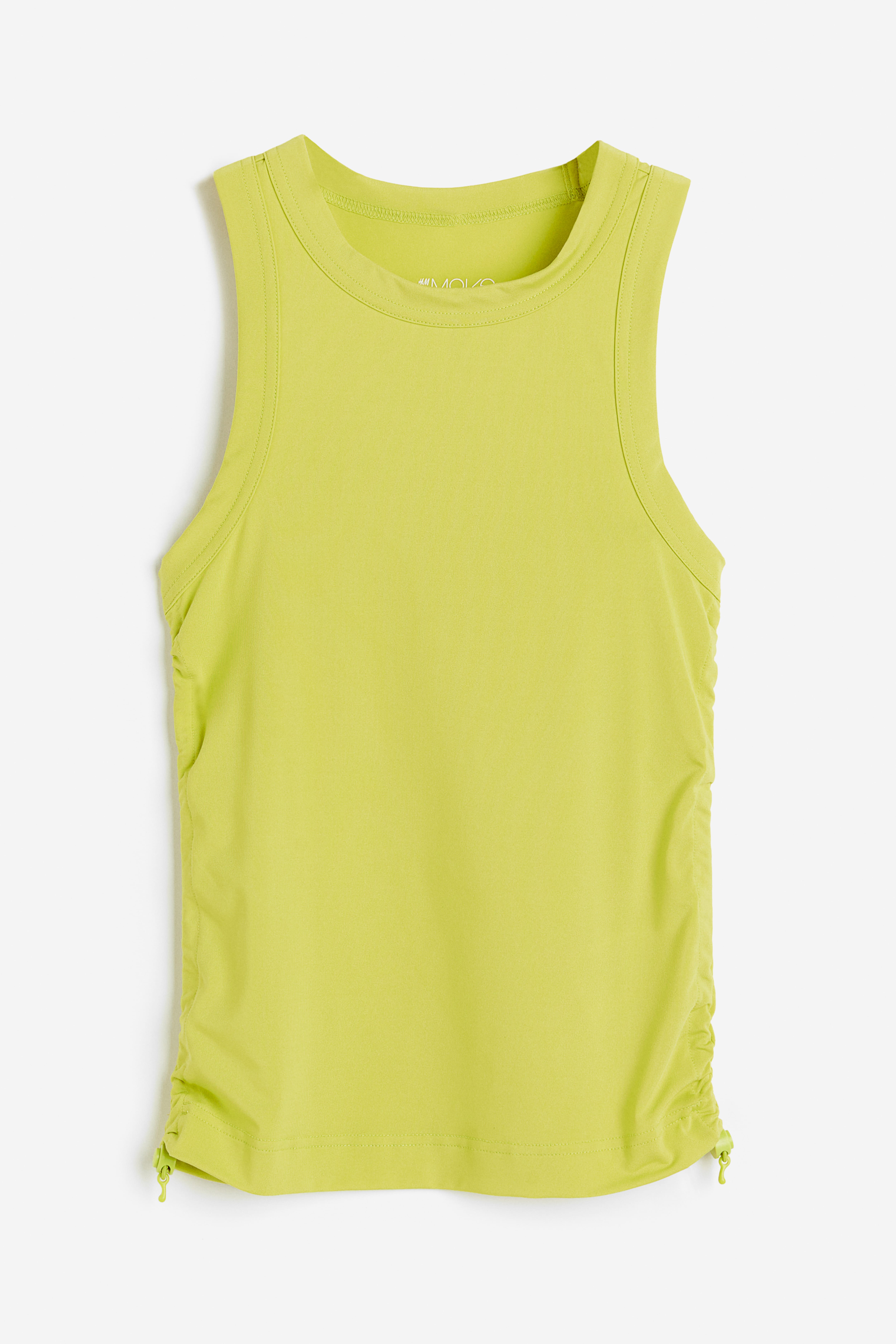 Lime green vest top best sale