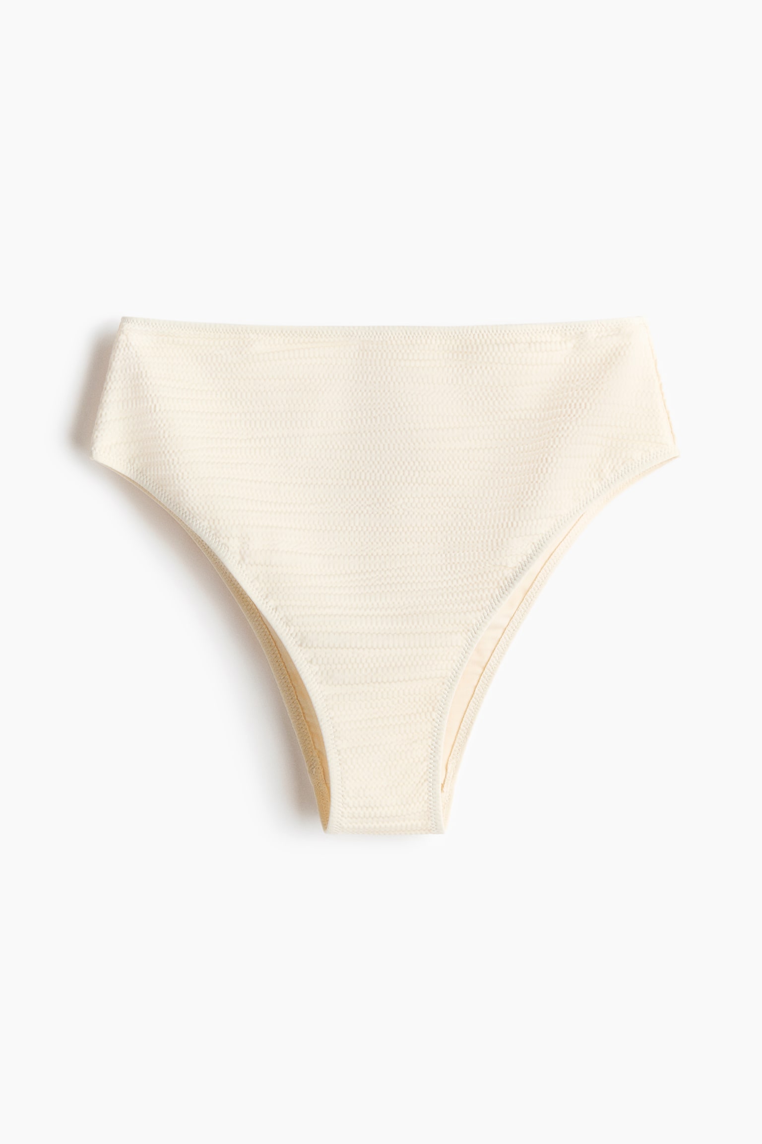 High Waist Cheeky Bikini bottoms - Cream/Dark brown/Powder pink/Paisley pattern/Burgundy/White/Light yellow/White/Black/Blue - 2