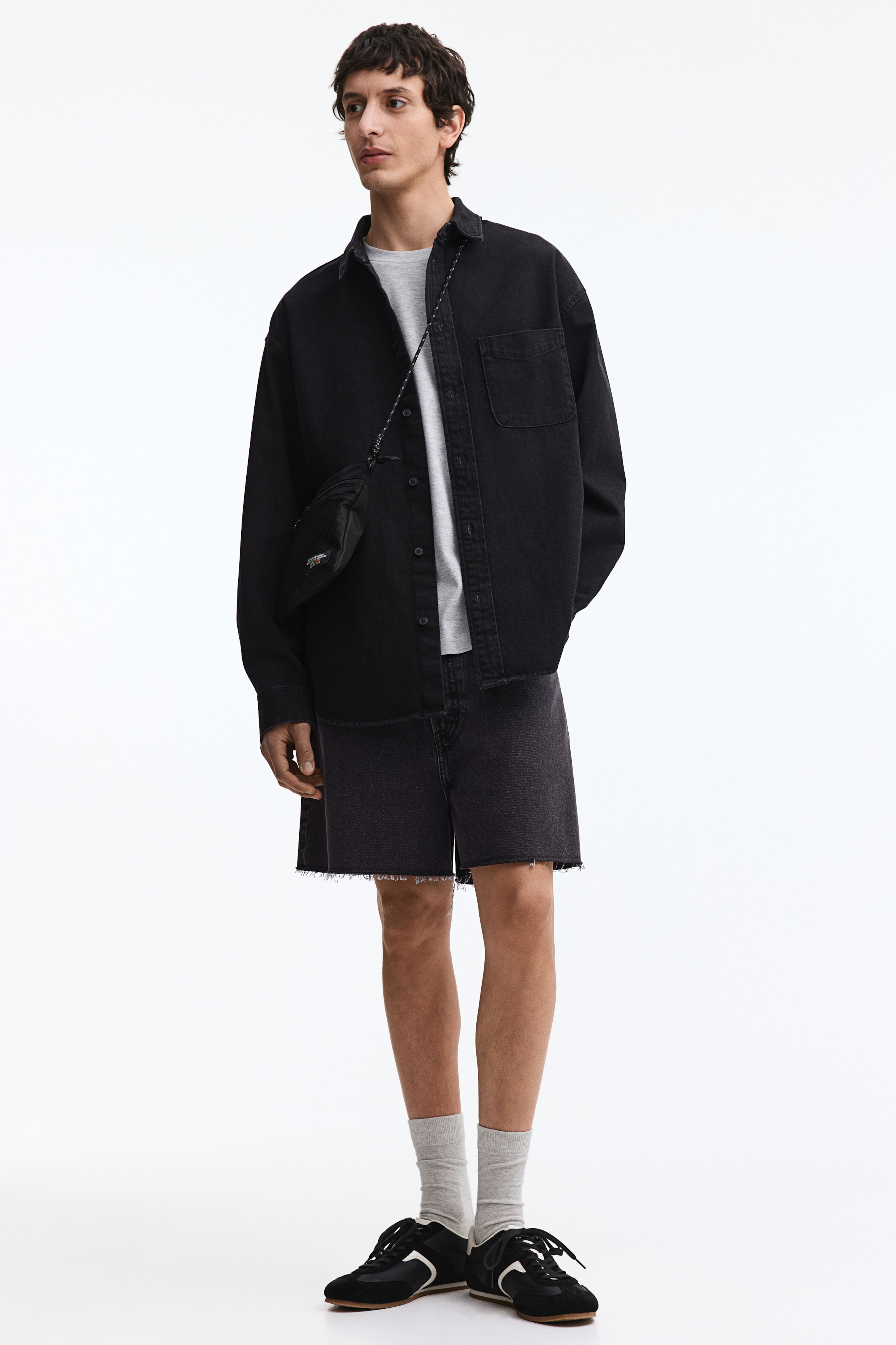 Short Baggy Denim Shorts