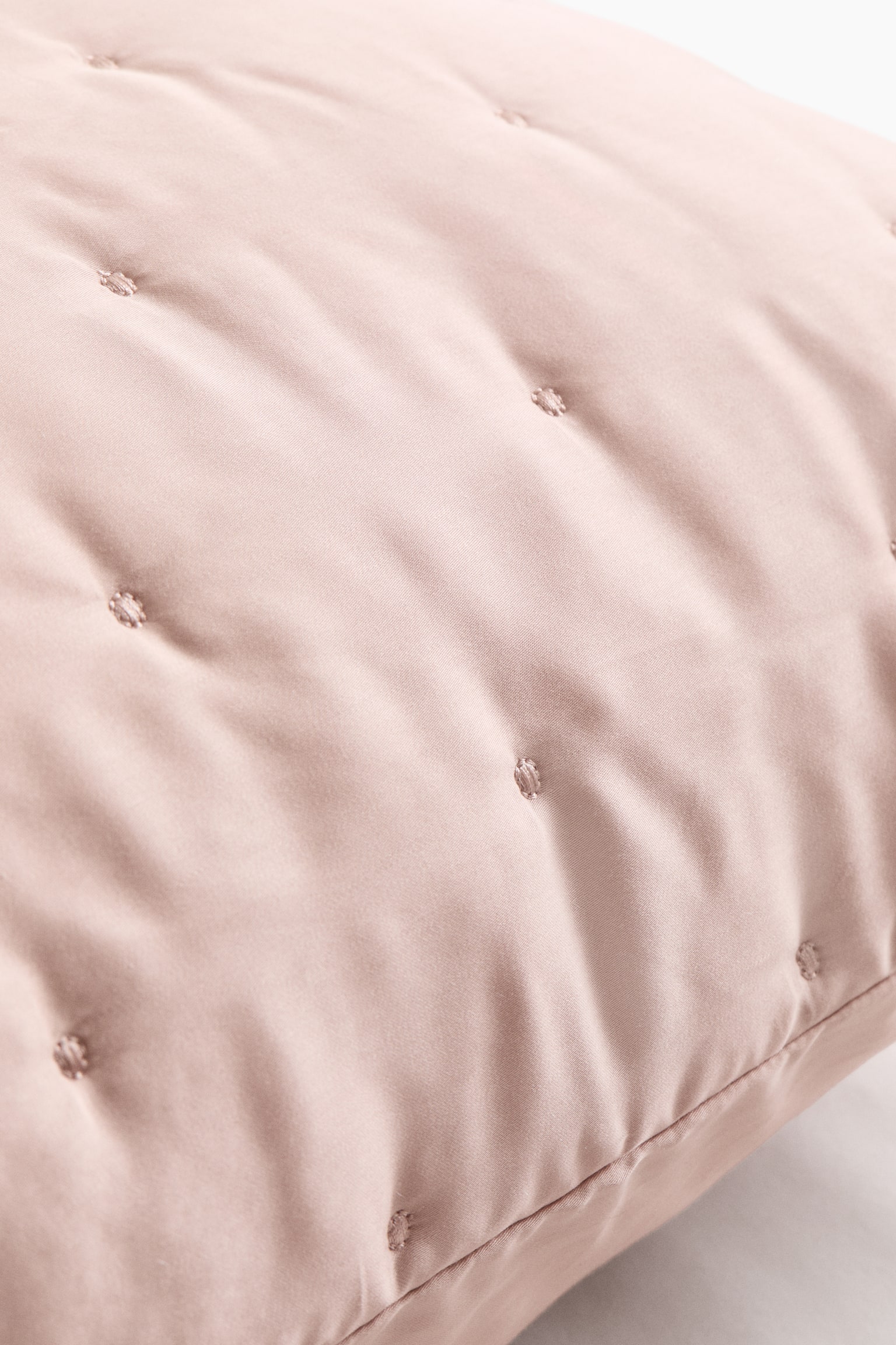 Чохол для подушки з ліоцелу - Пудрово-рожевий/Світло-бежевий - 2