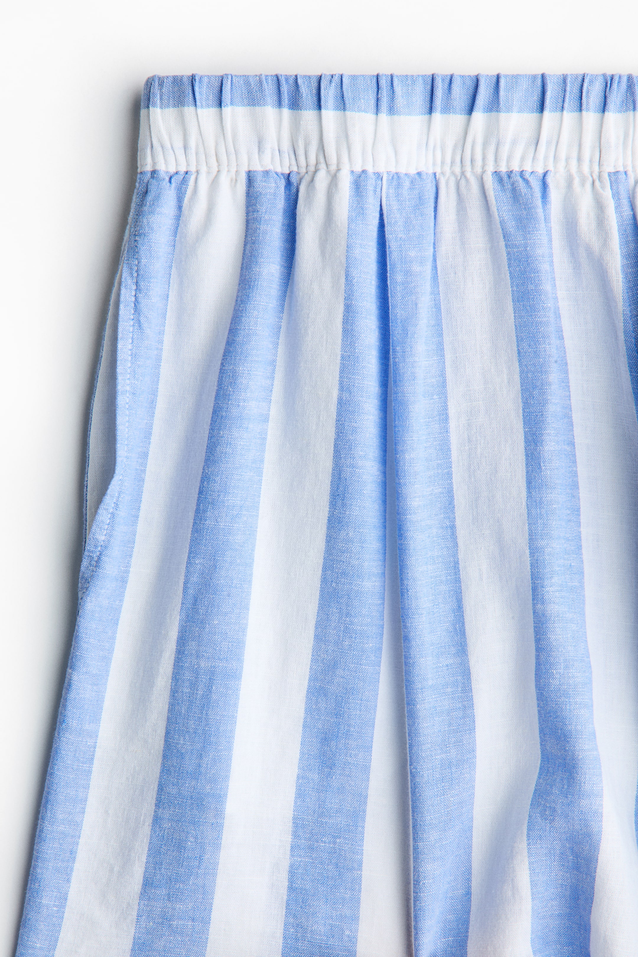 Linen-Blend Shorts