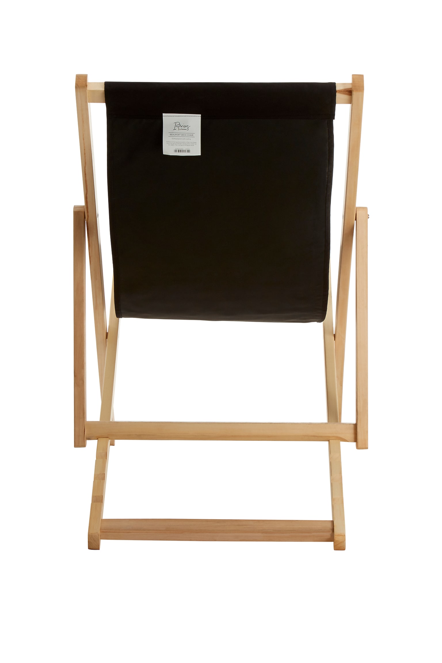 Beauport Deckchair - Black - 3