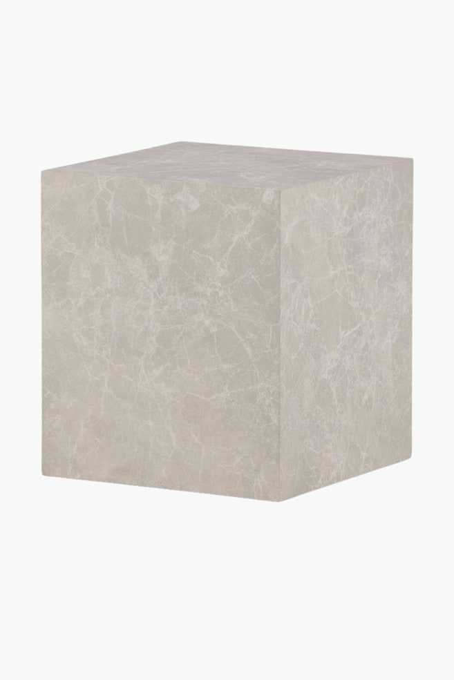 York High Table De Canapé - Mdf, Beige - 1