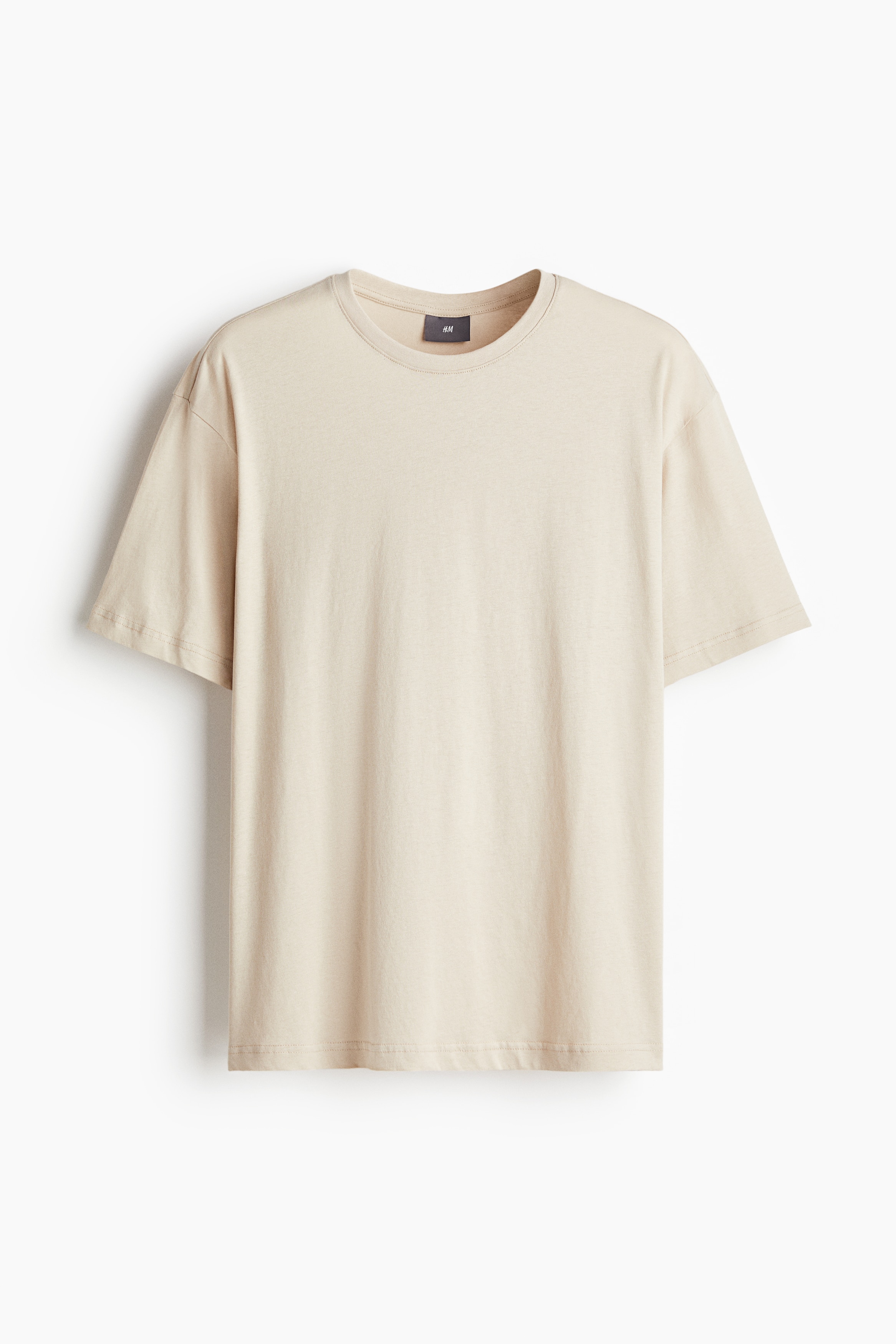 Linen-blend pyjama T-shirt and shorts