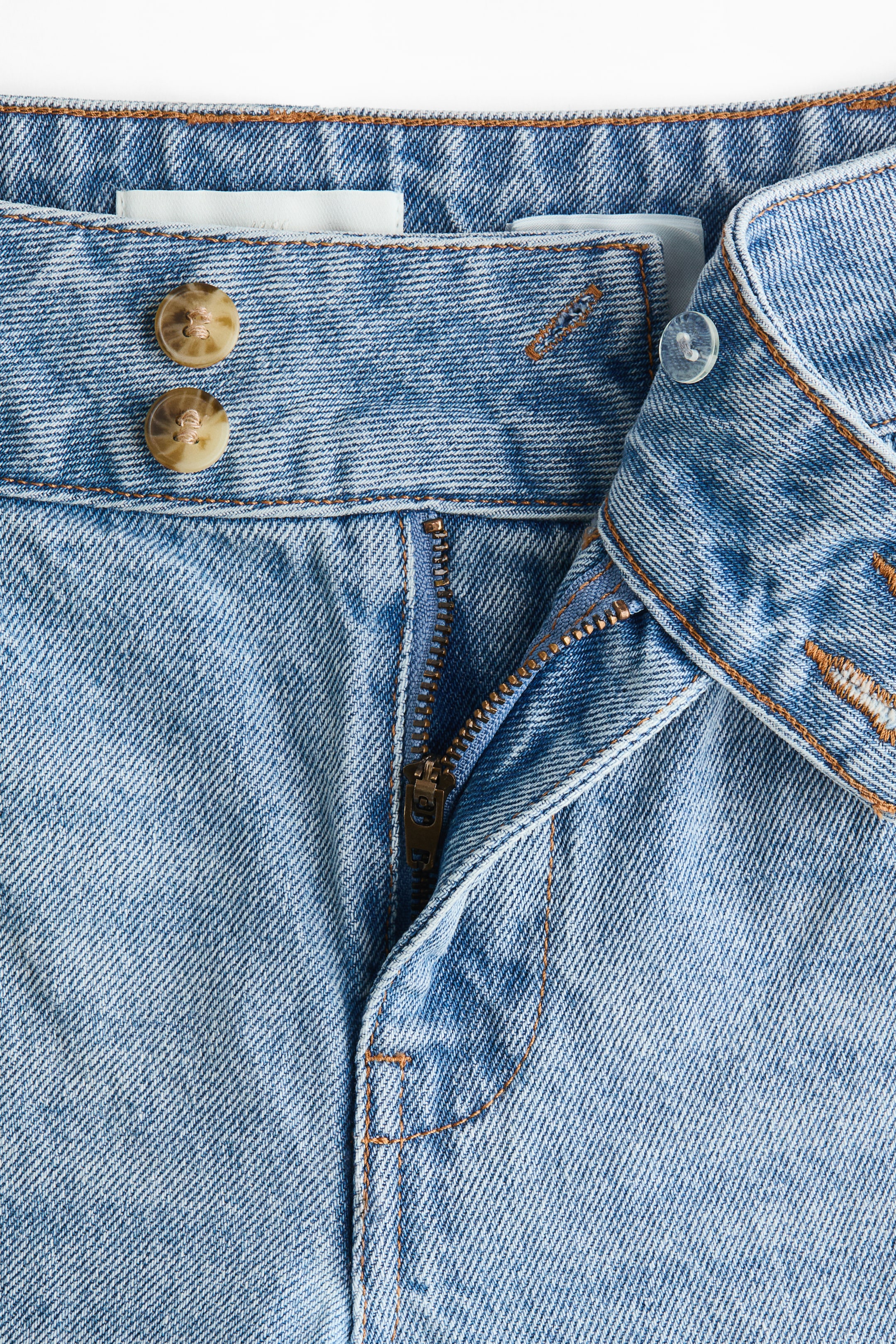 이미지 확대 보기: 트윌 플레어 팬츠 - Light denim blue - 여성 | H&M KR 4