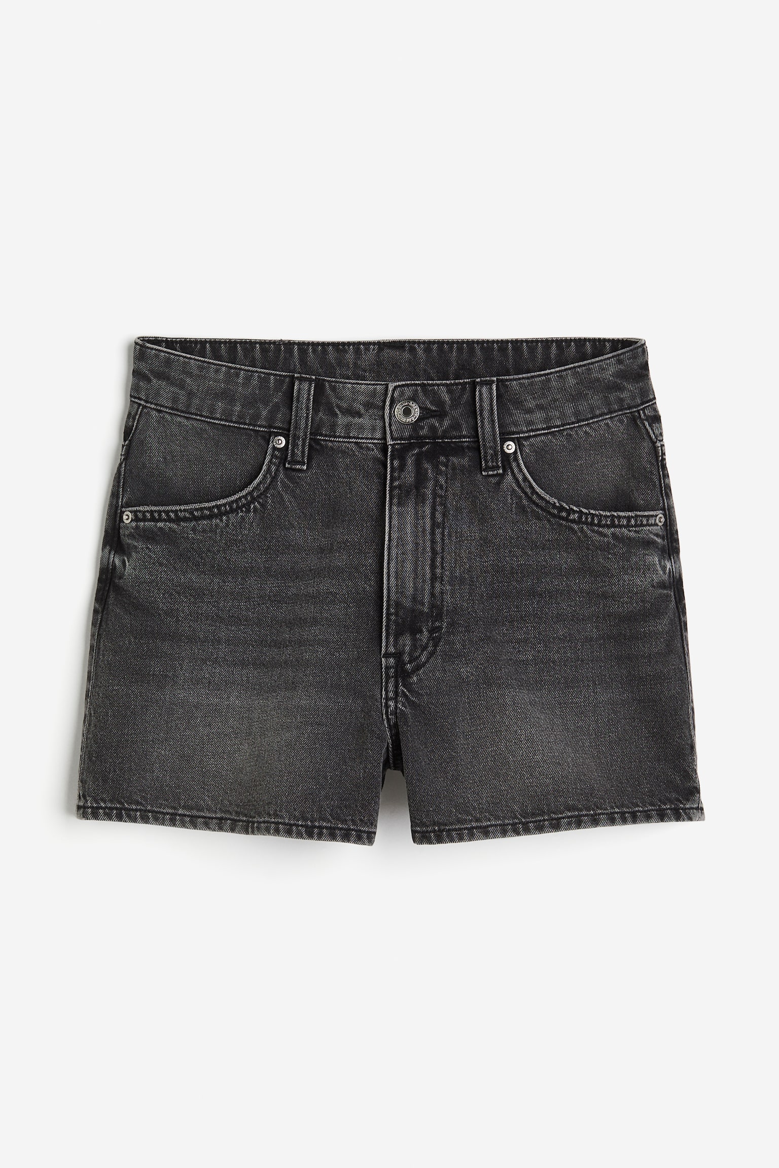 High Denim shorts - Black/Cream/Denim blue/Black - 1