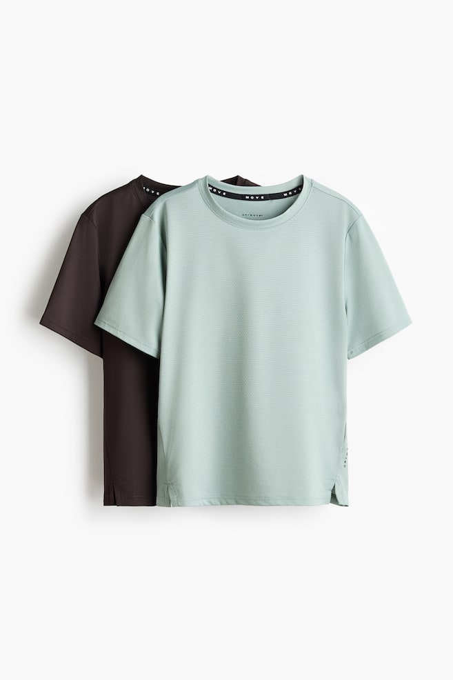 2er-Pack Sportshirts mit DryMove™ - Mint/Blau/Marineblau/Rot/Schwarz - 1