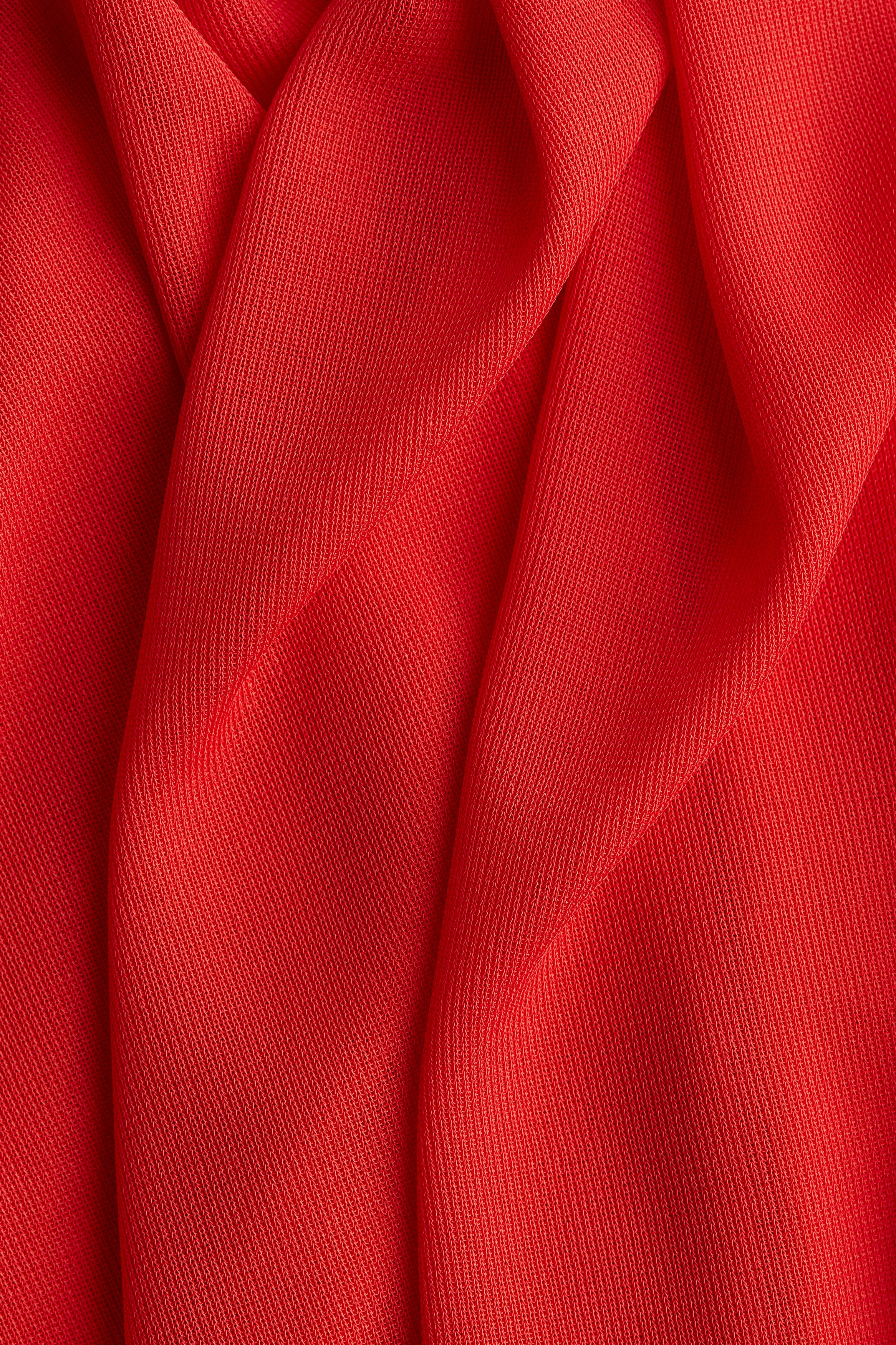 A-line jersey skirt