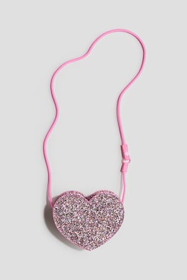 Hjärtformad crossbody-väska