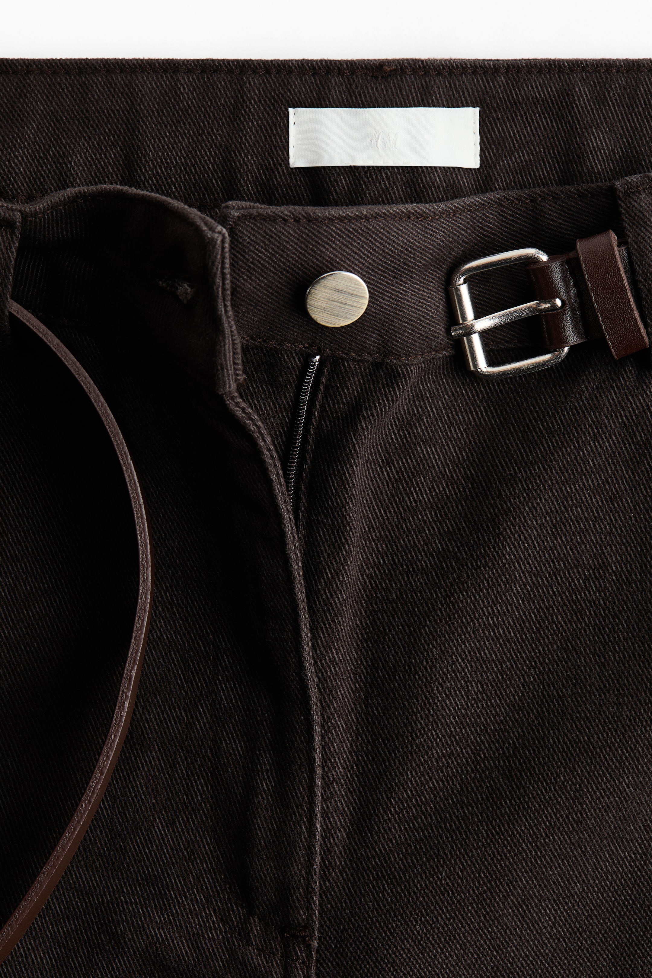 Barrel-Leg High-Waist Jeans