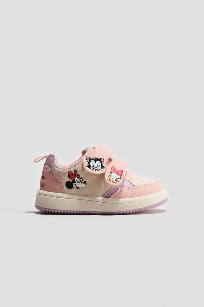 Sneaker mit Print - Rosa/Minnie Maus/Marineblau/Micky Maus - 1
