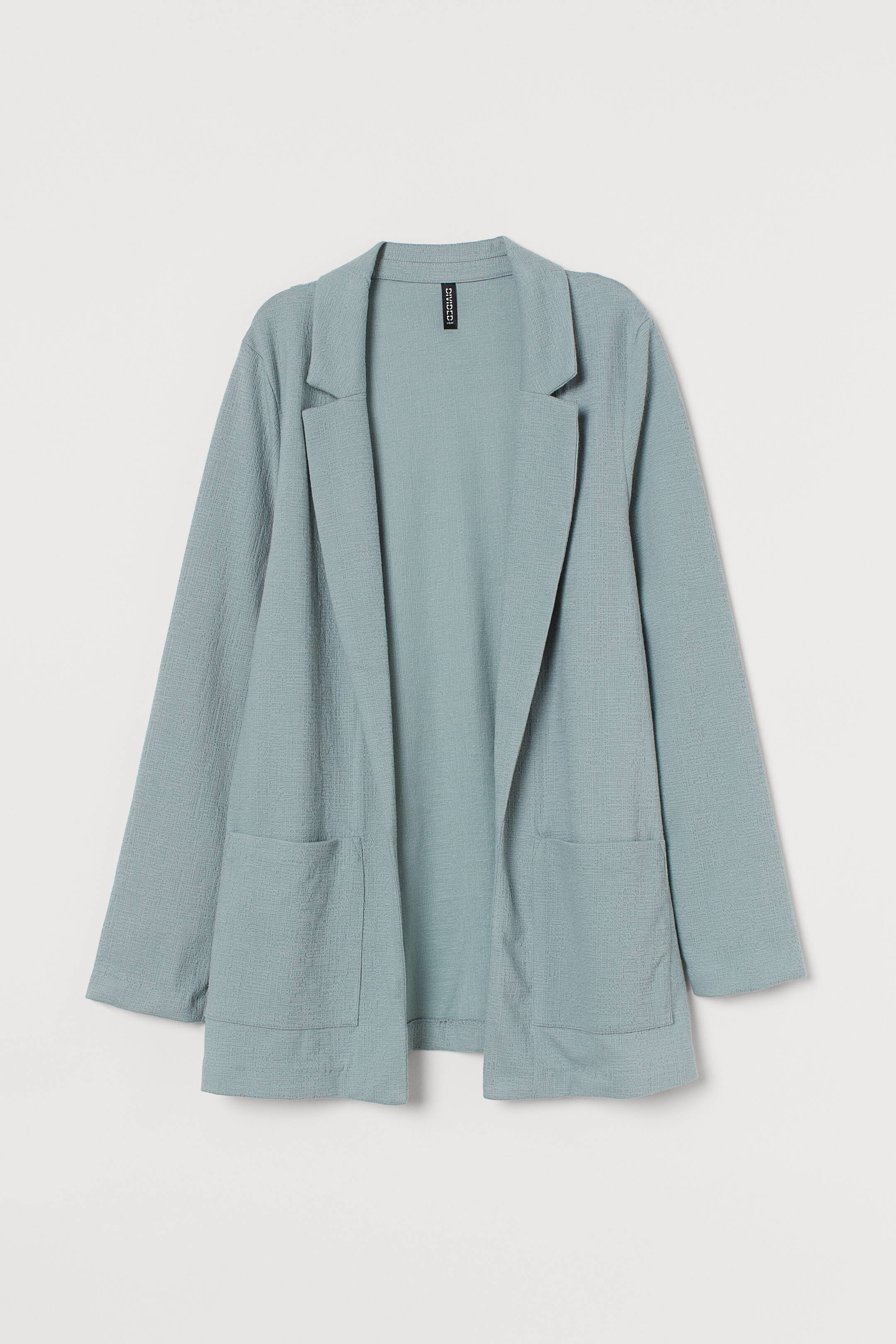 Jerseyblazer - Langarm - Salbeigrün - Ladies | H&M DE