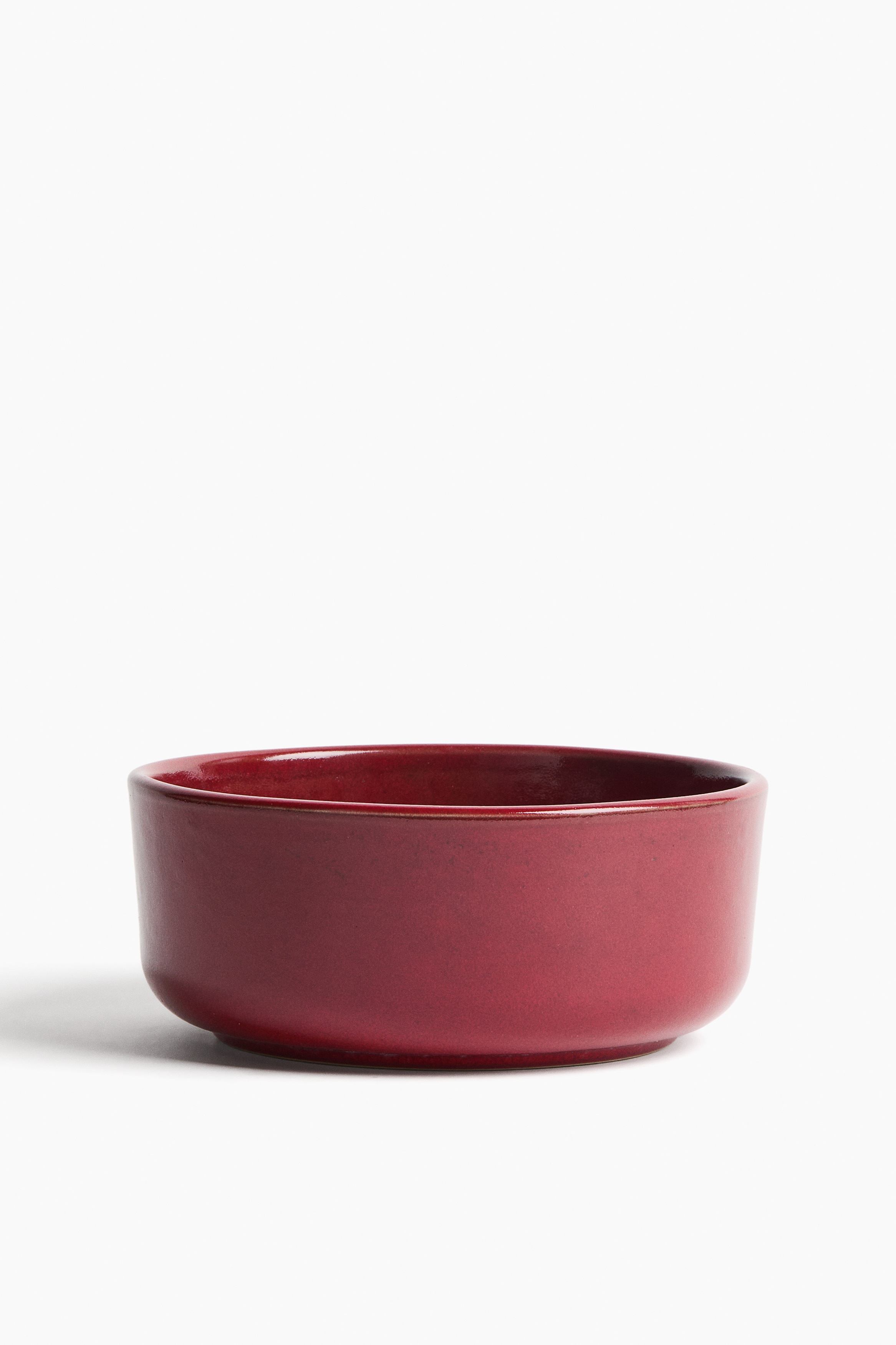 Large stoneware pet bowl