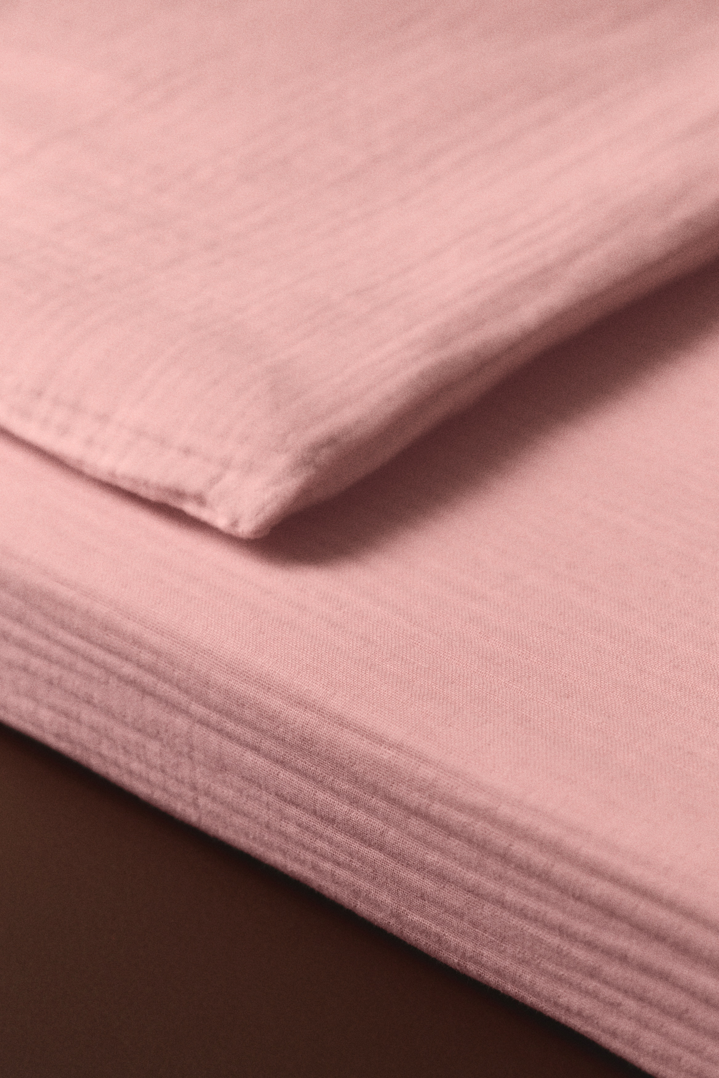 Fitted Crib Sheet - Dusty pink/Light blue/Sage green/White/Light beige/Light green