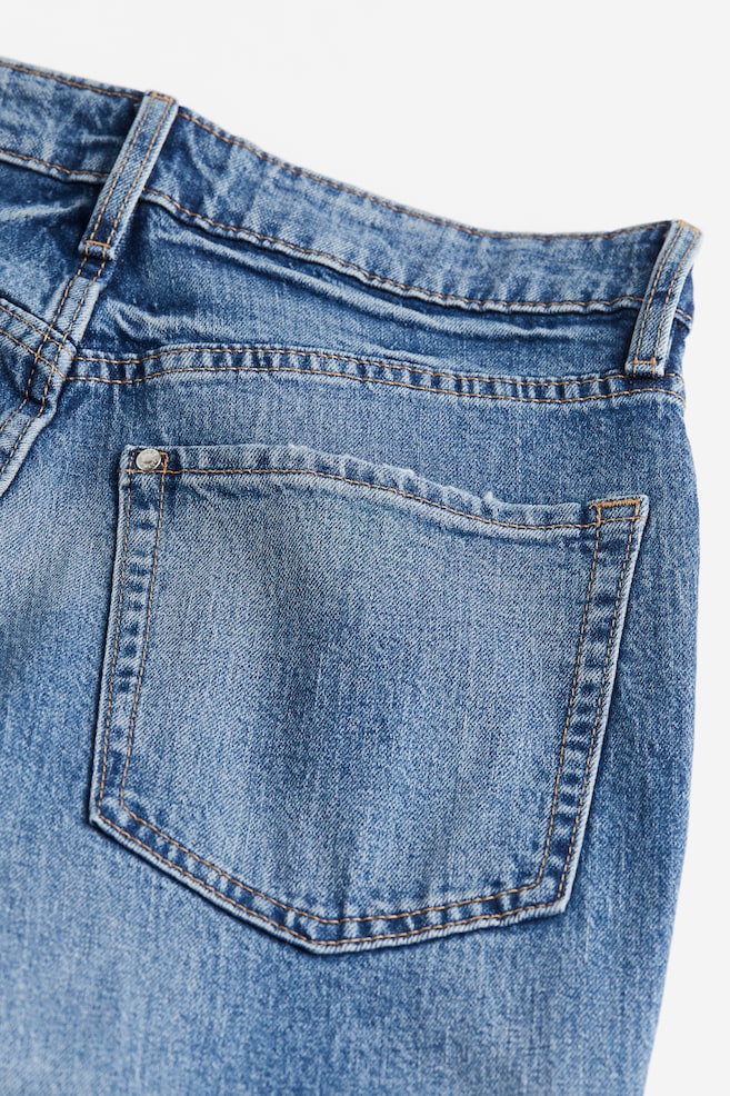 Slim Straight High Jeans - Denimblau/Schwarz/Blasses Denimblau/Helles Denimblau/Grau/Beige - 5