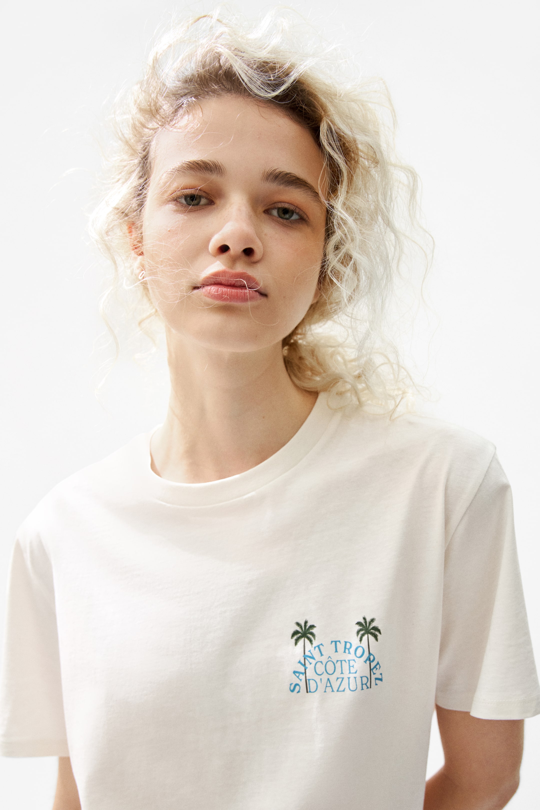 T-shirt imprimé en coton