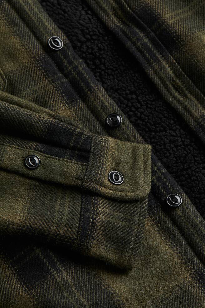 Wool Miller Overshirt - Roderick Check Olive/Roderick Check Brown - 2