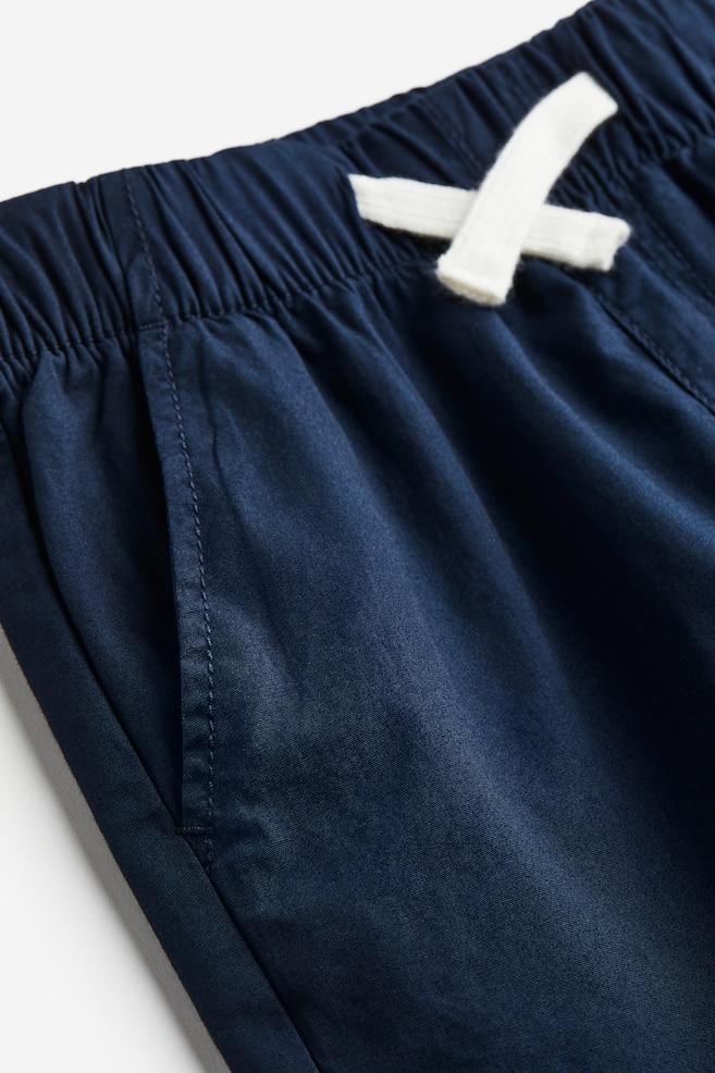 Cotton shorts - Navy blue/Light beige/Dark turquoise/Striped/Blue/dc/dc/dc/dc - 3