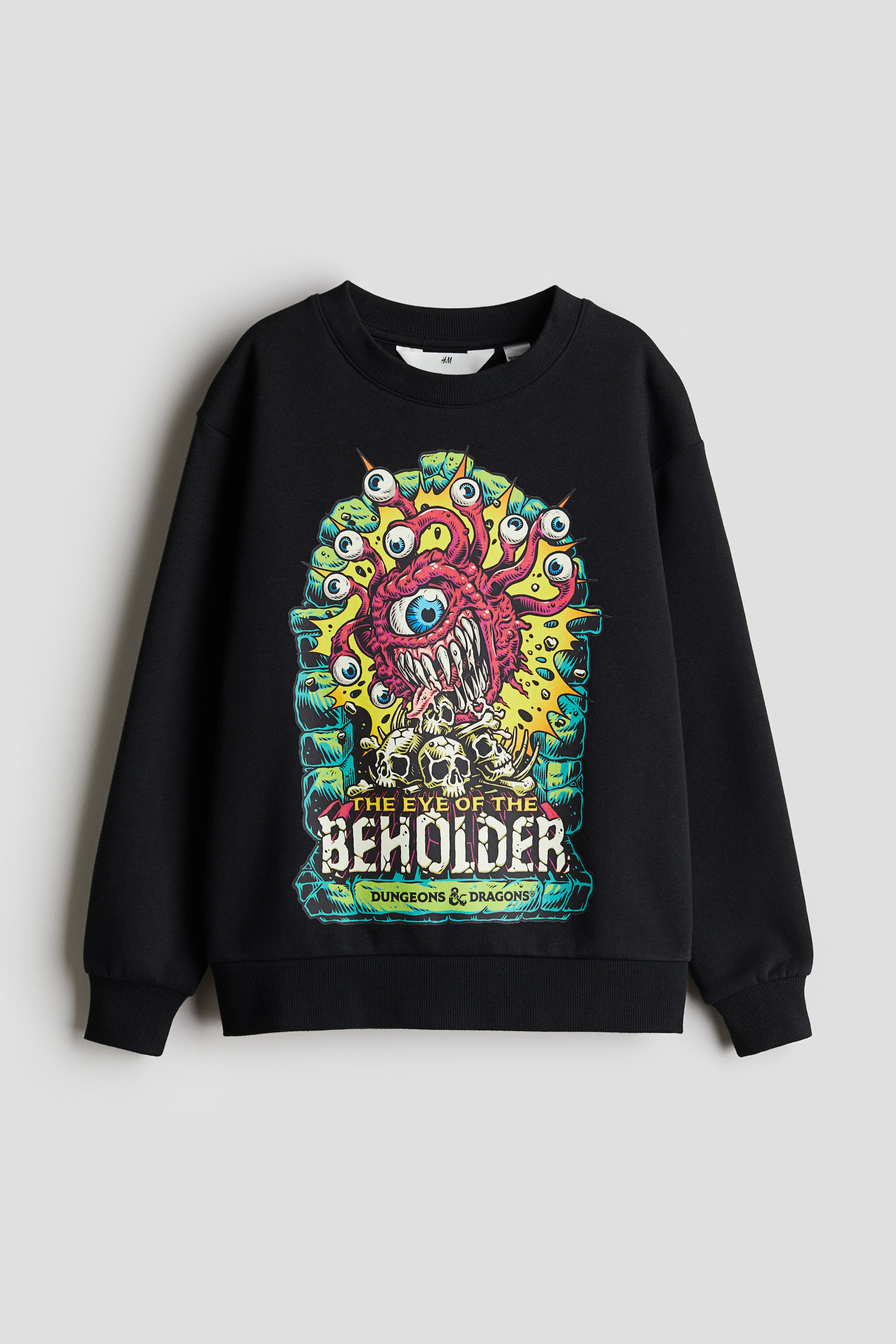 Sweatshirt with Printed Motif