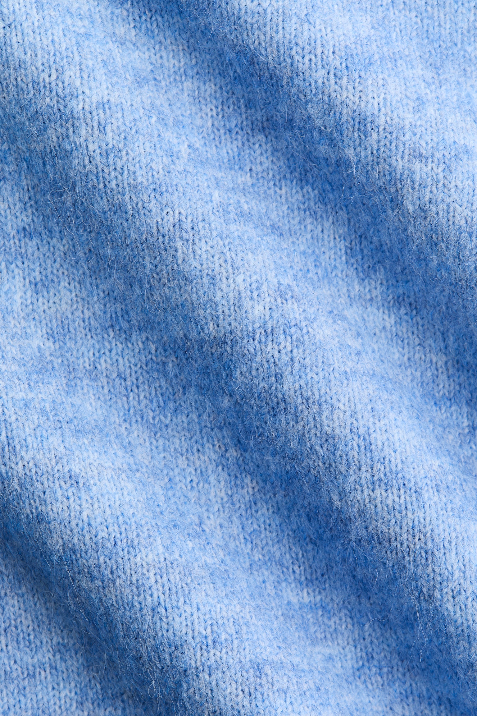 Loose-fit jumper - Blue/Pink marl/Light beige/White/Light blue/Light grey marl - 3