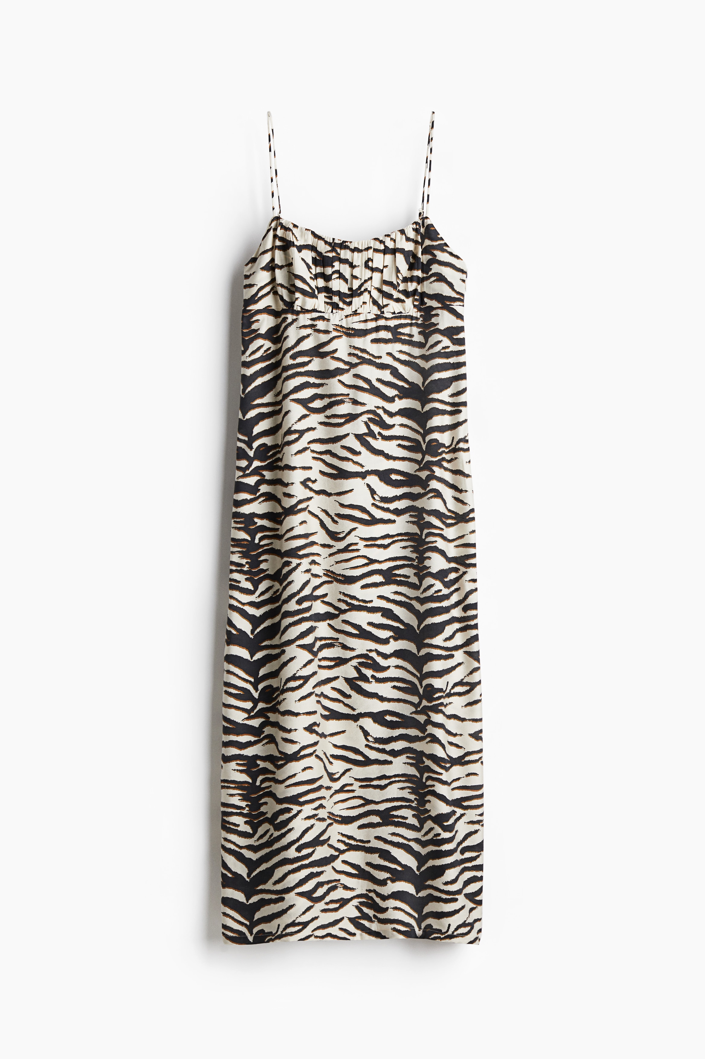 Viscose strappy dress