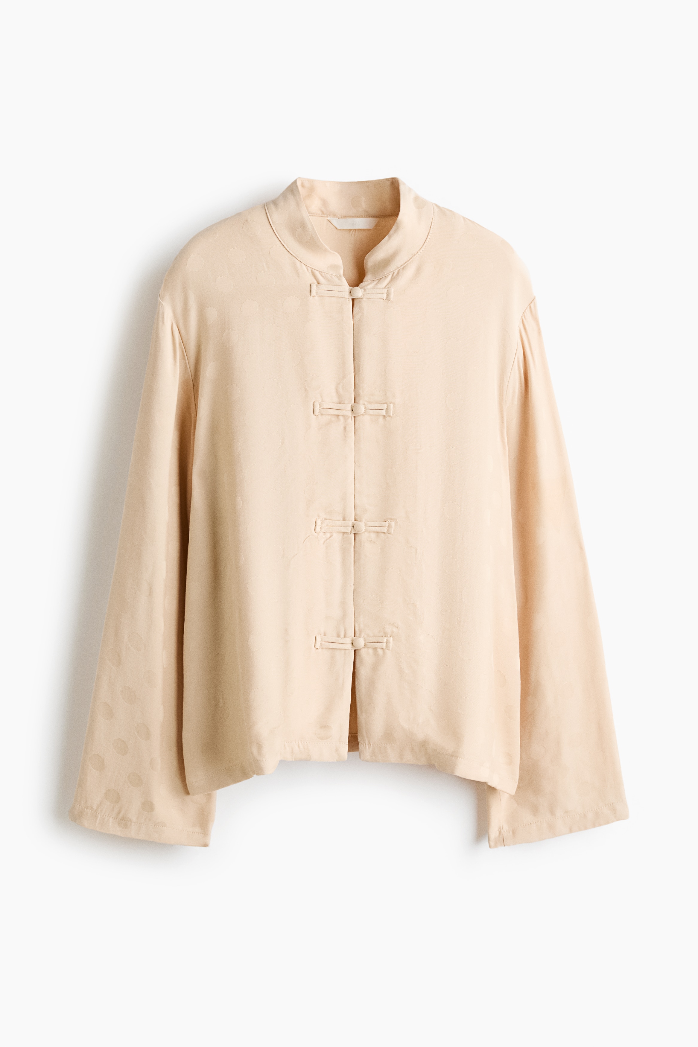 Jacquard-weave viscose jacket