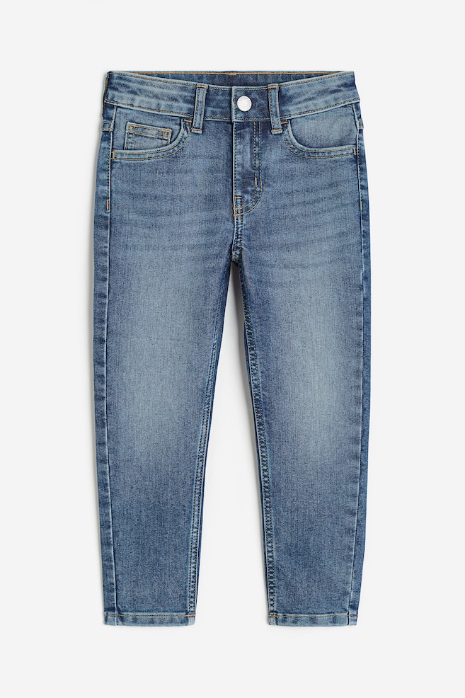 Relaxed Tapered Fit Jeans - Denim blue - 1