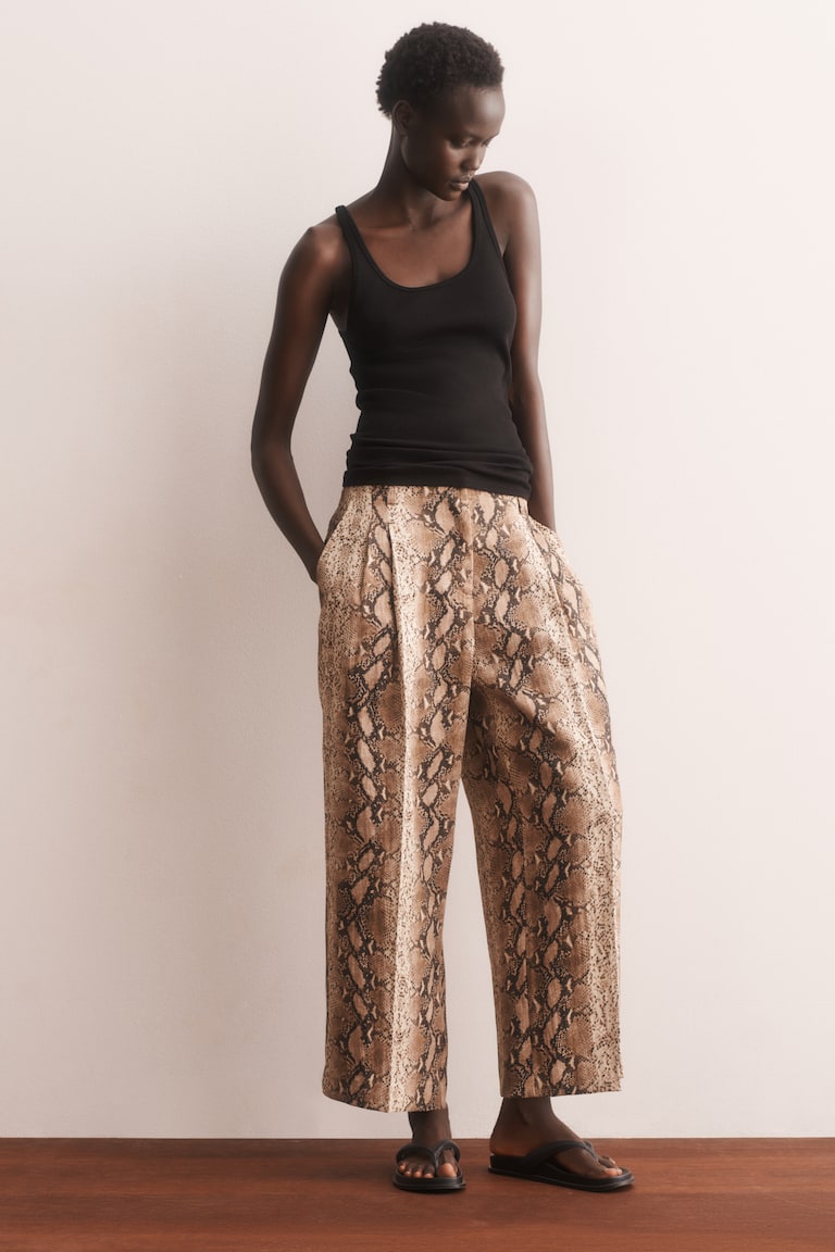 Pantalone do gležnjeva od kepera