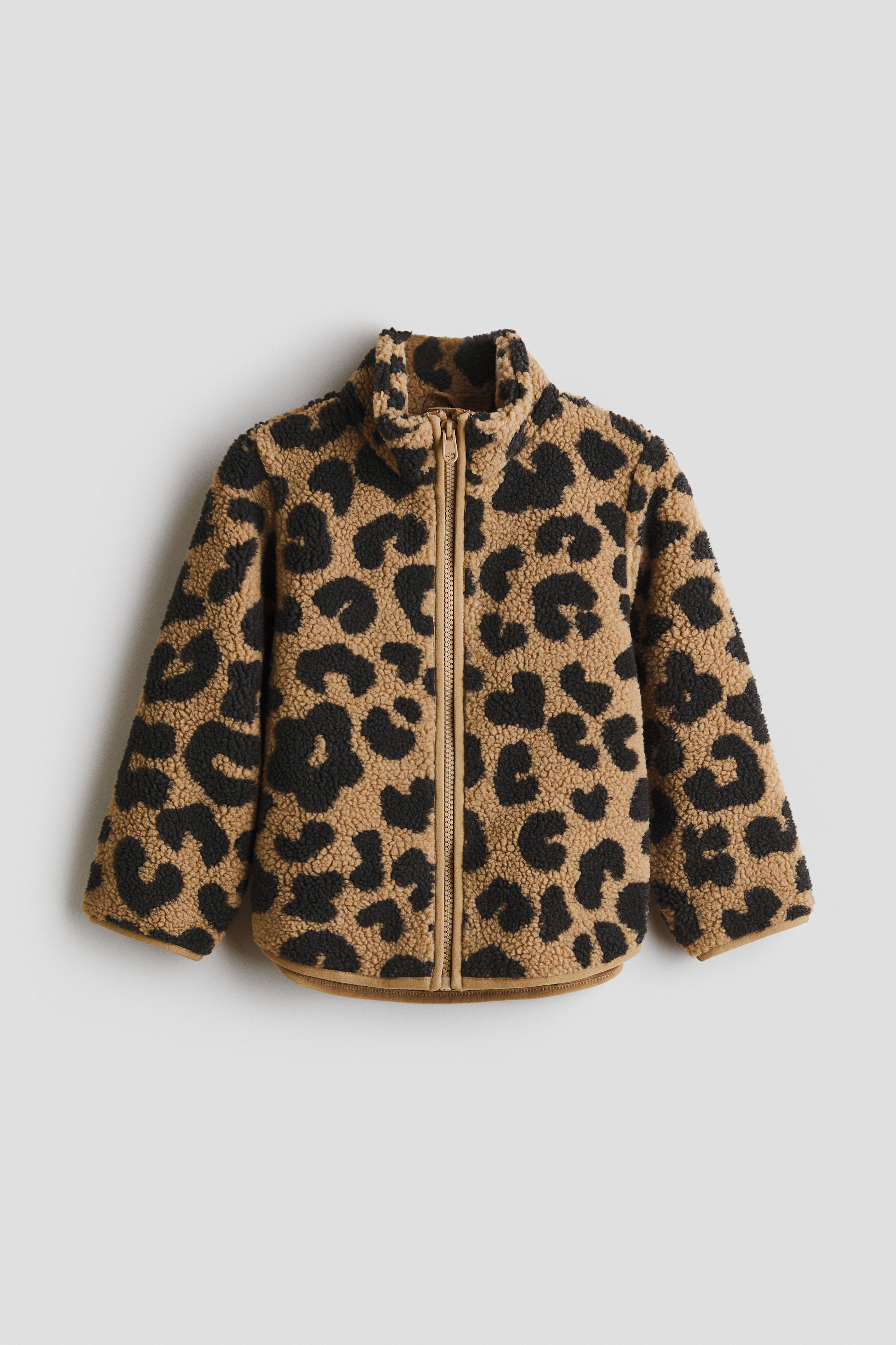 Veste en polar à motif