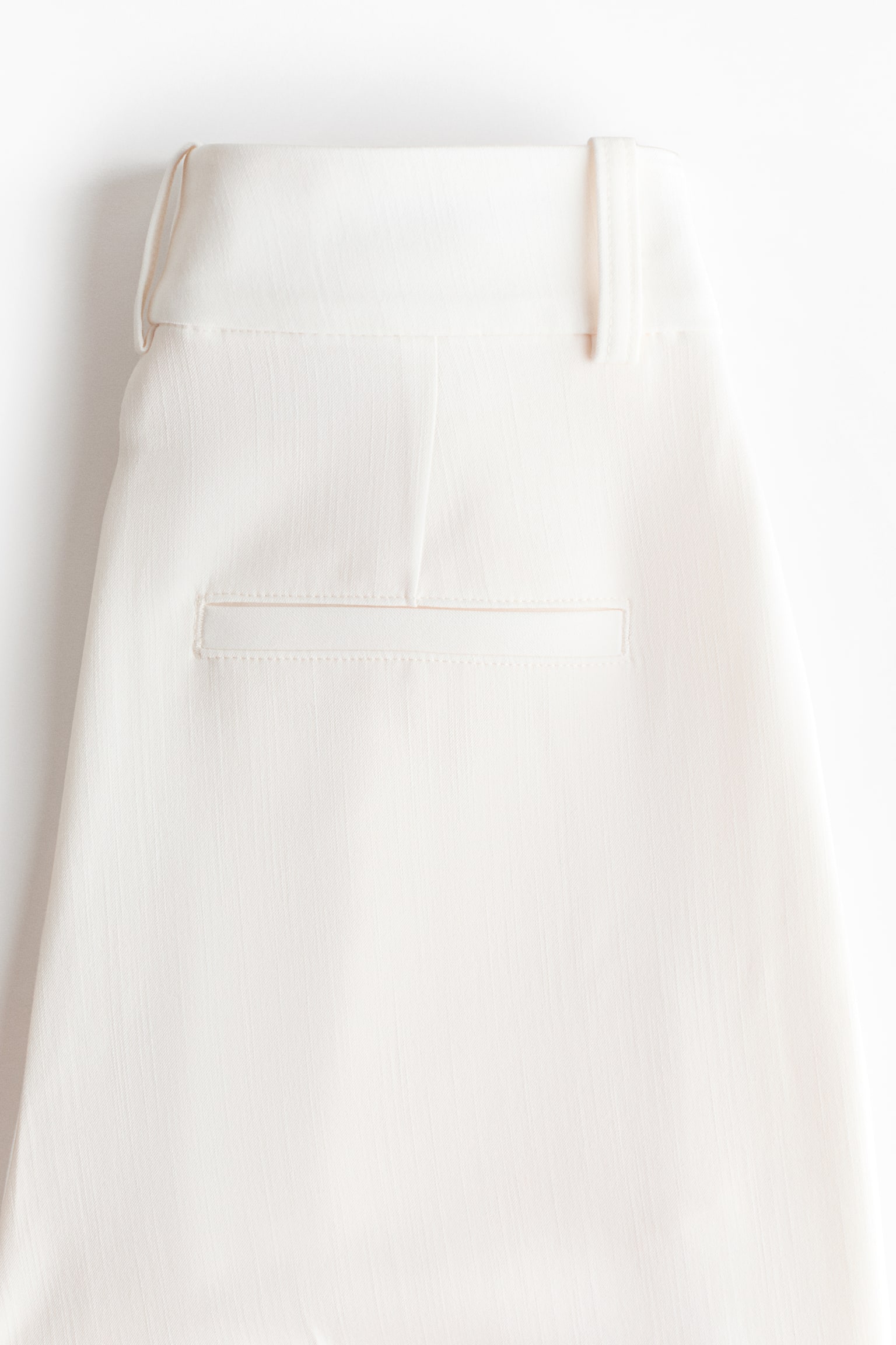 Wide tailored trousers - Cream/Light pink/Dark brown/Black - 5