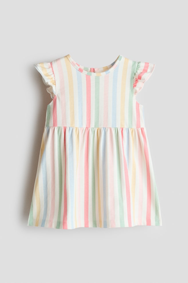 Cotton dress - Multi-coloured/Striped/Light blue/Cherries/Light blue/Floral/White/Strawberries/Yellow/Lemons/White/Dark blue striped/Light beige/Leopard print/Light green/Floral/Light dusty pink/Floral/Light pink/Hearts/Pink/Cherries - 1