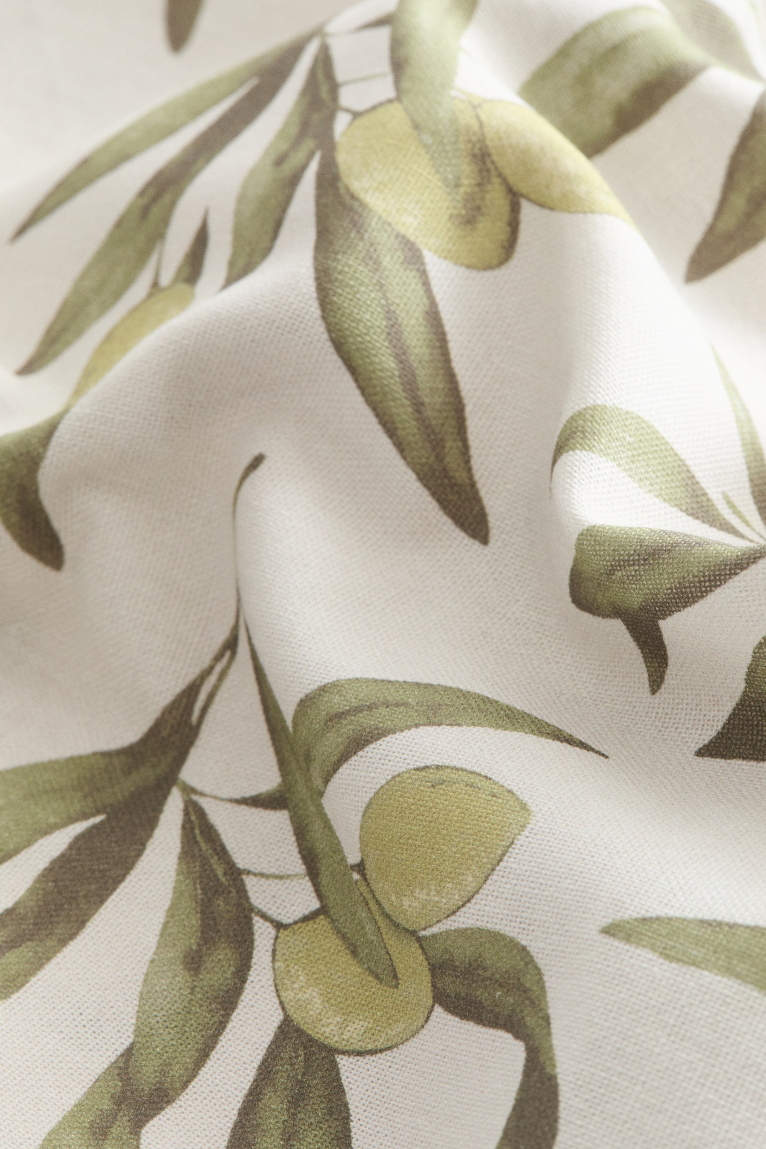 Patterned cushion cover - Light beige/Olives/Light beige/Floral/Light beige/Patterned/Multicolour/Floral/Light beige/Oranges/Light beige/Floral/Light beige/Lemons - 4