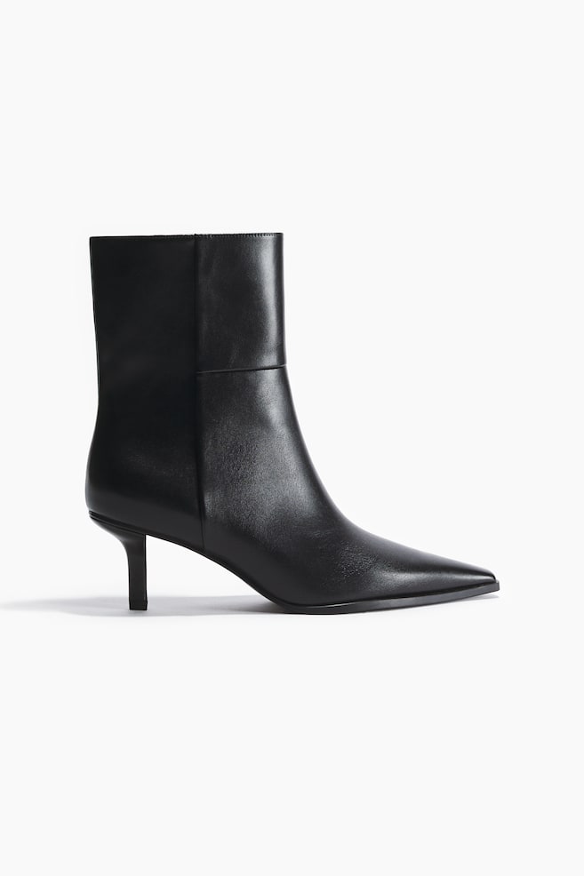 Botines de tacón - Negro/Marrón - 1