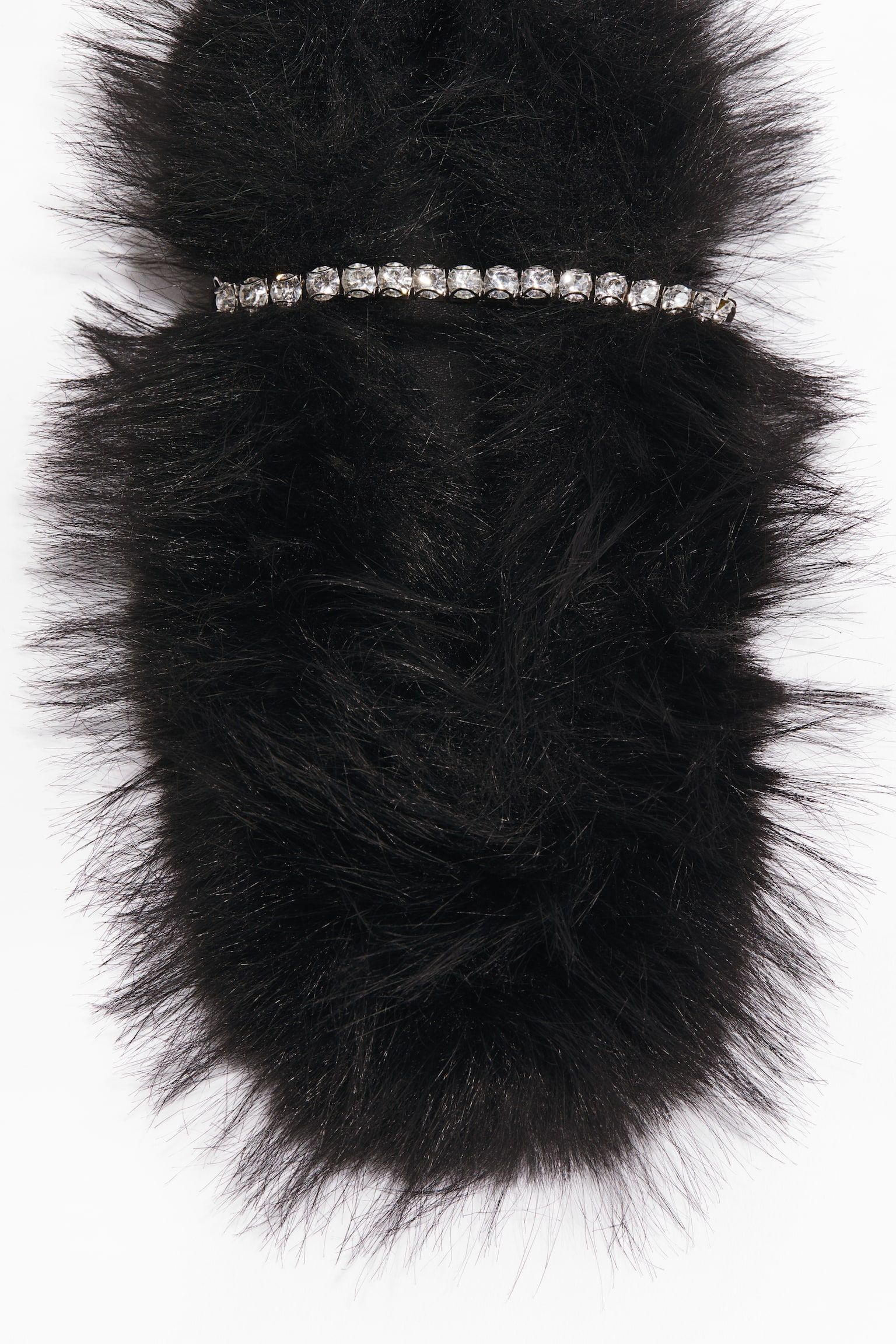 Embellished slippers - Černá/Dark beige - 4