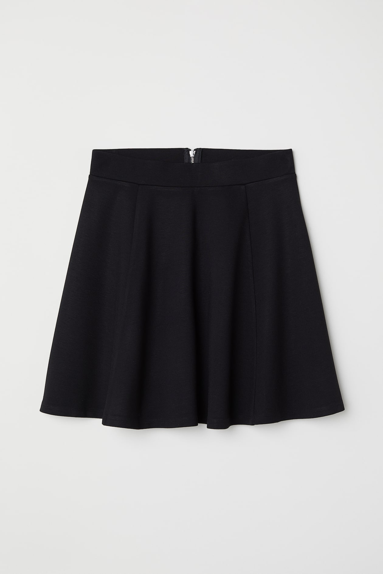 Skater skirt - Short - Black - Ladies | H&M GB