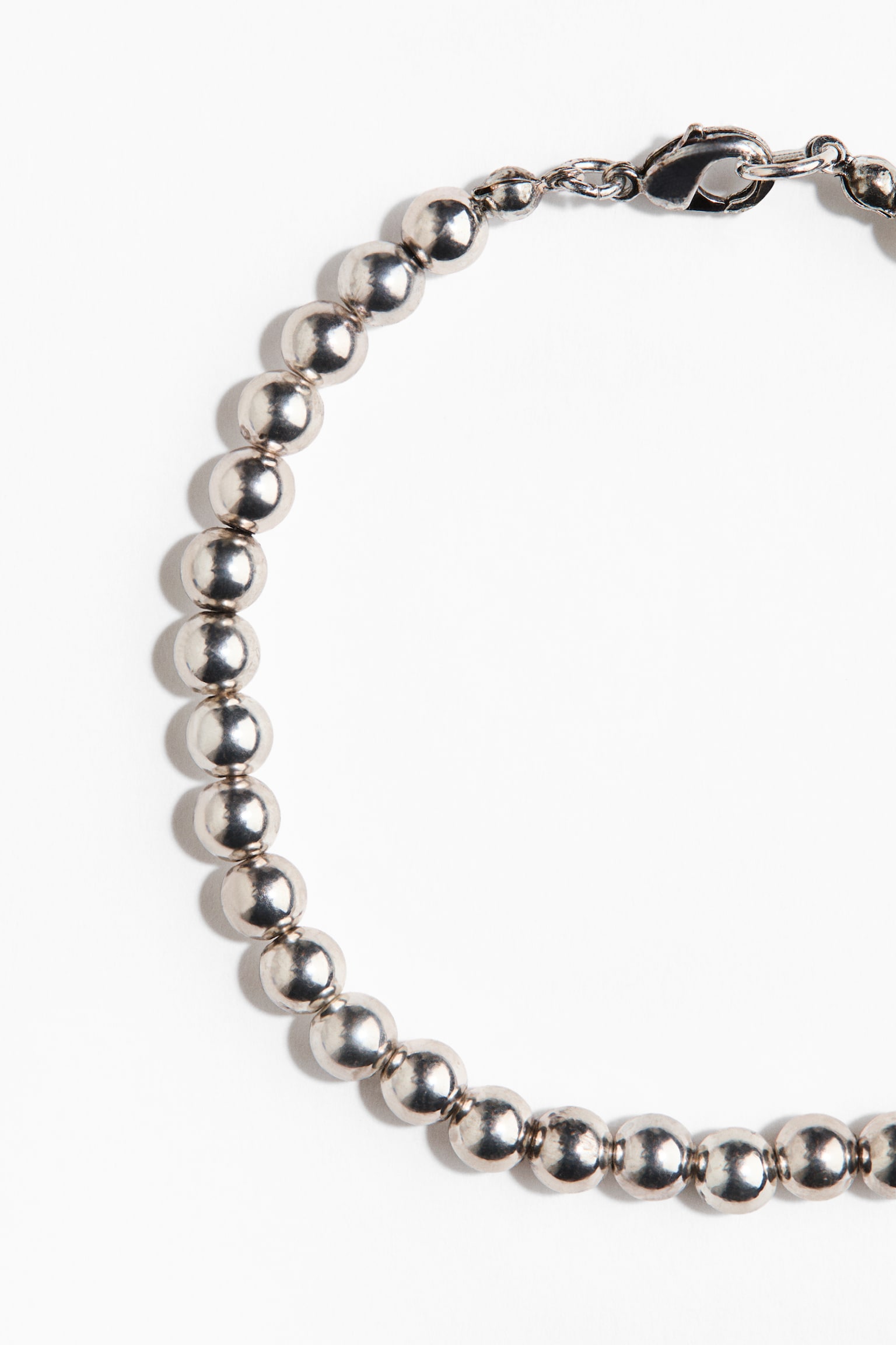 Pulseira de contas - Prateado - 2