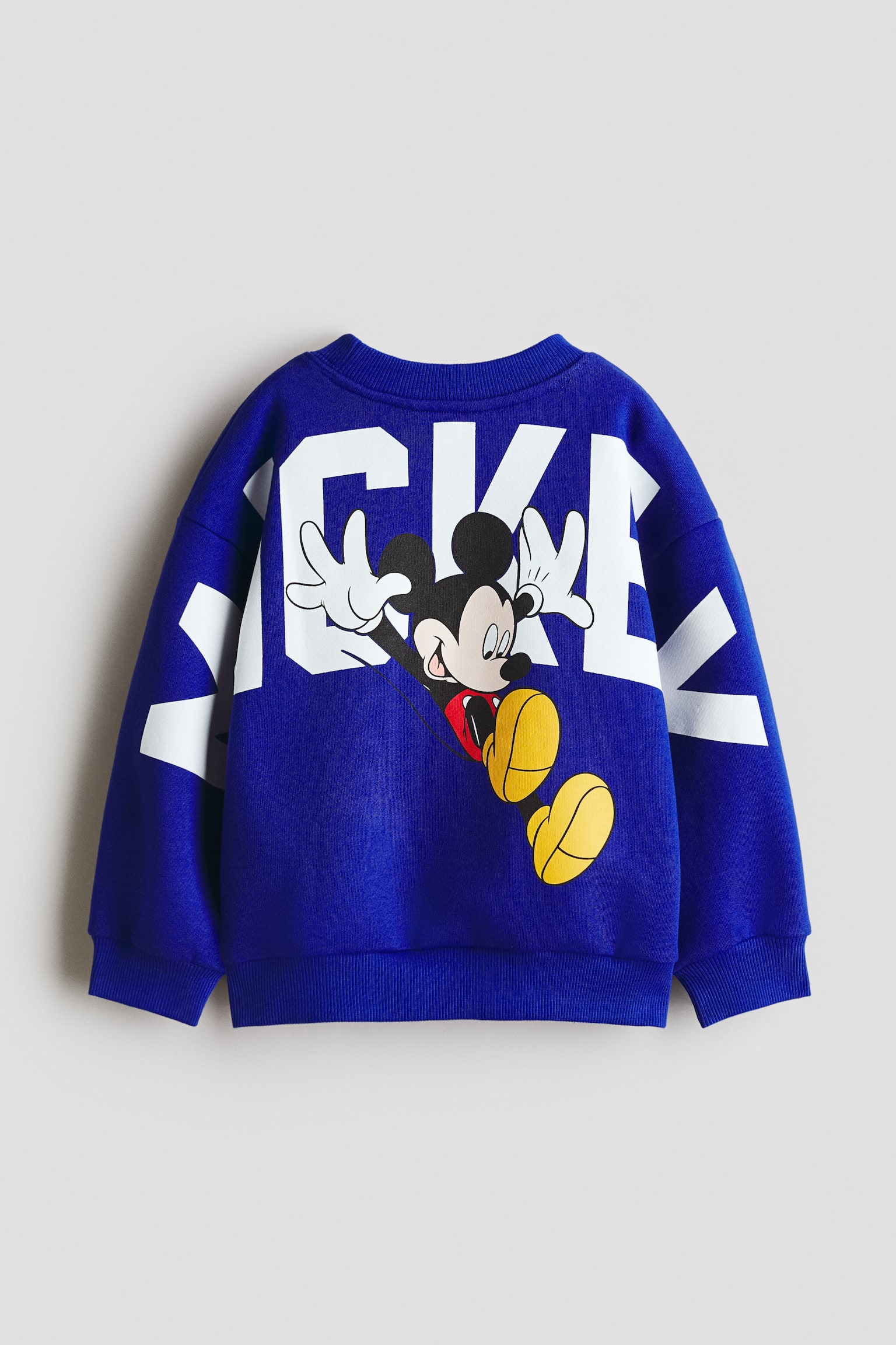 Детская толстовка H&M Printed Brushed-Inside, цвет: Тёмный синий — фото 2