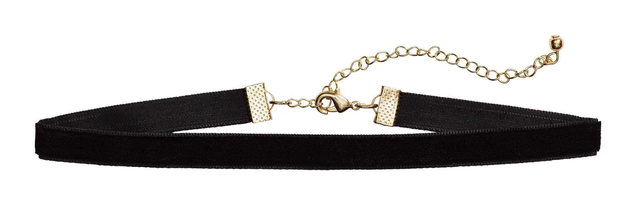 View larger image: 3-pack Chokers - Gold-colored/black - Ladies | H&M CA 1