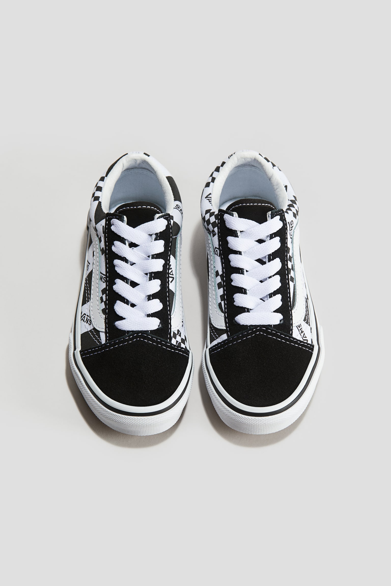 Oldskool - Logo Check Black/tru - 3