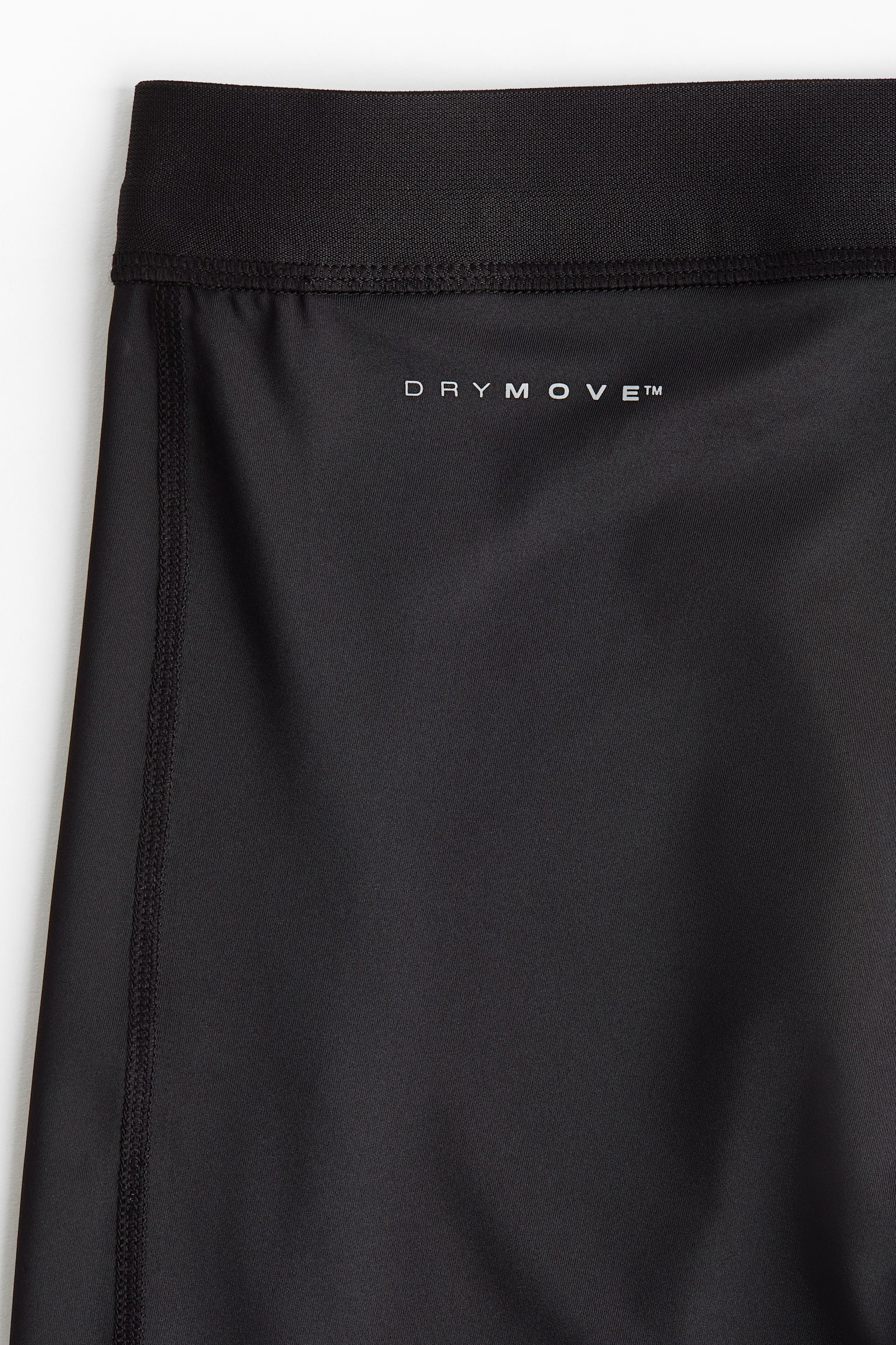 Short running tights with DryMove™ - Black/Grey/Patterned - 3