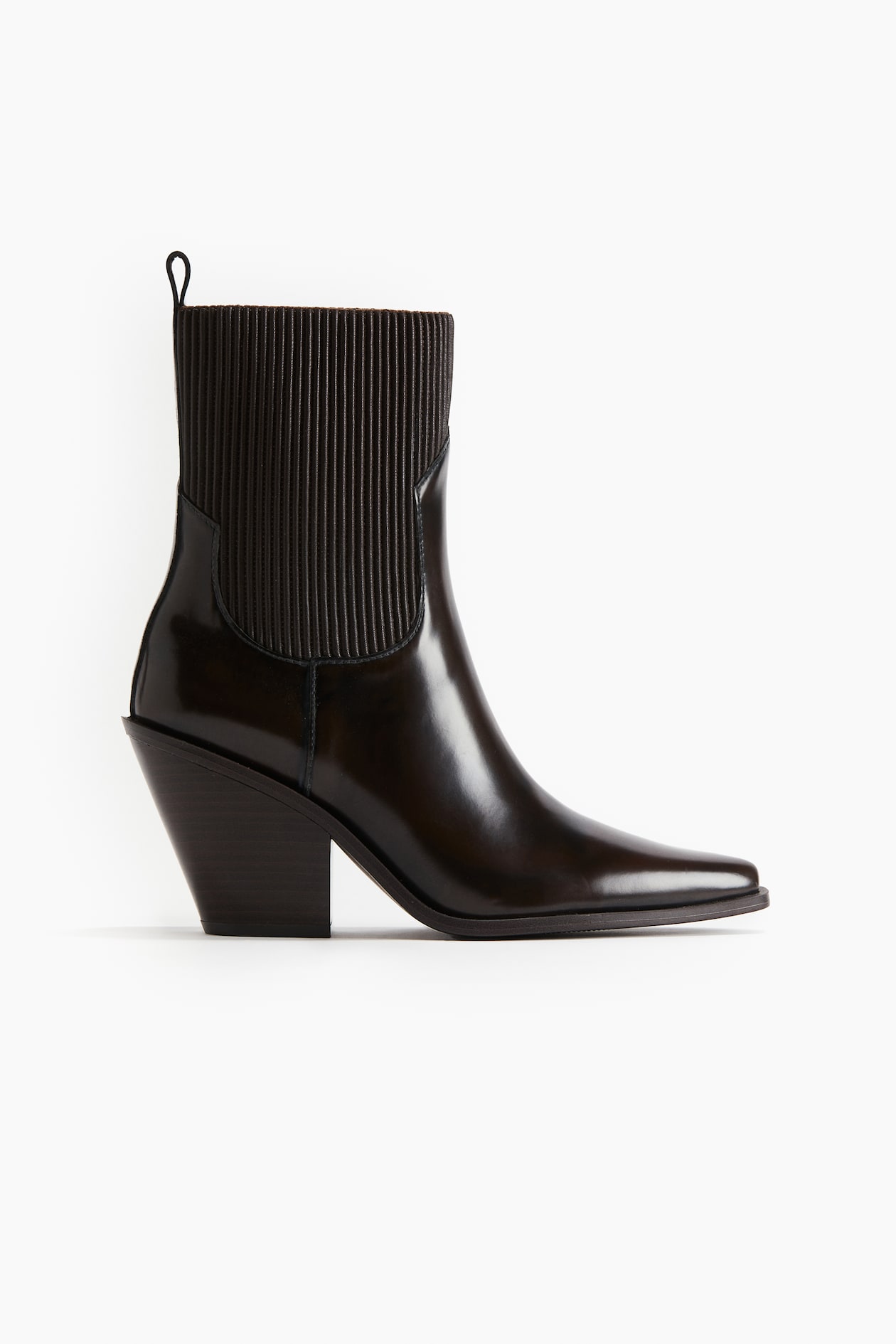 Bottines à bout pointu Marron foncé FEMME H&M FR