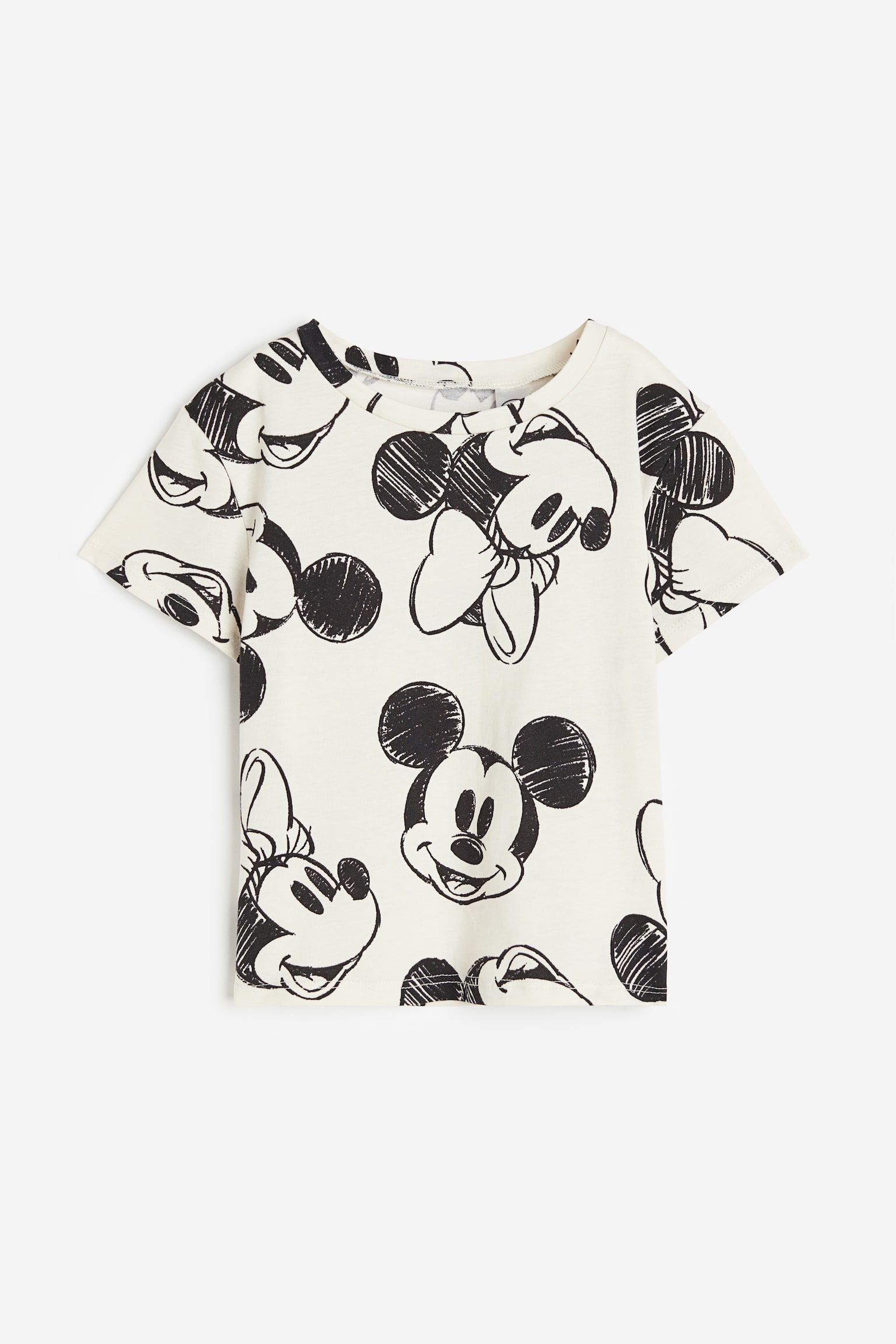 Print Tee - White/Minnie Mouse/Light lilac/Frozen/White/SmileyWorld® - 1