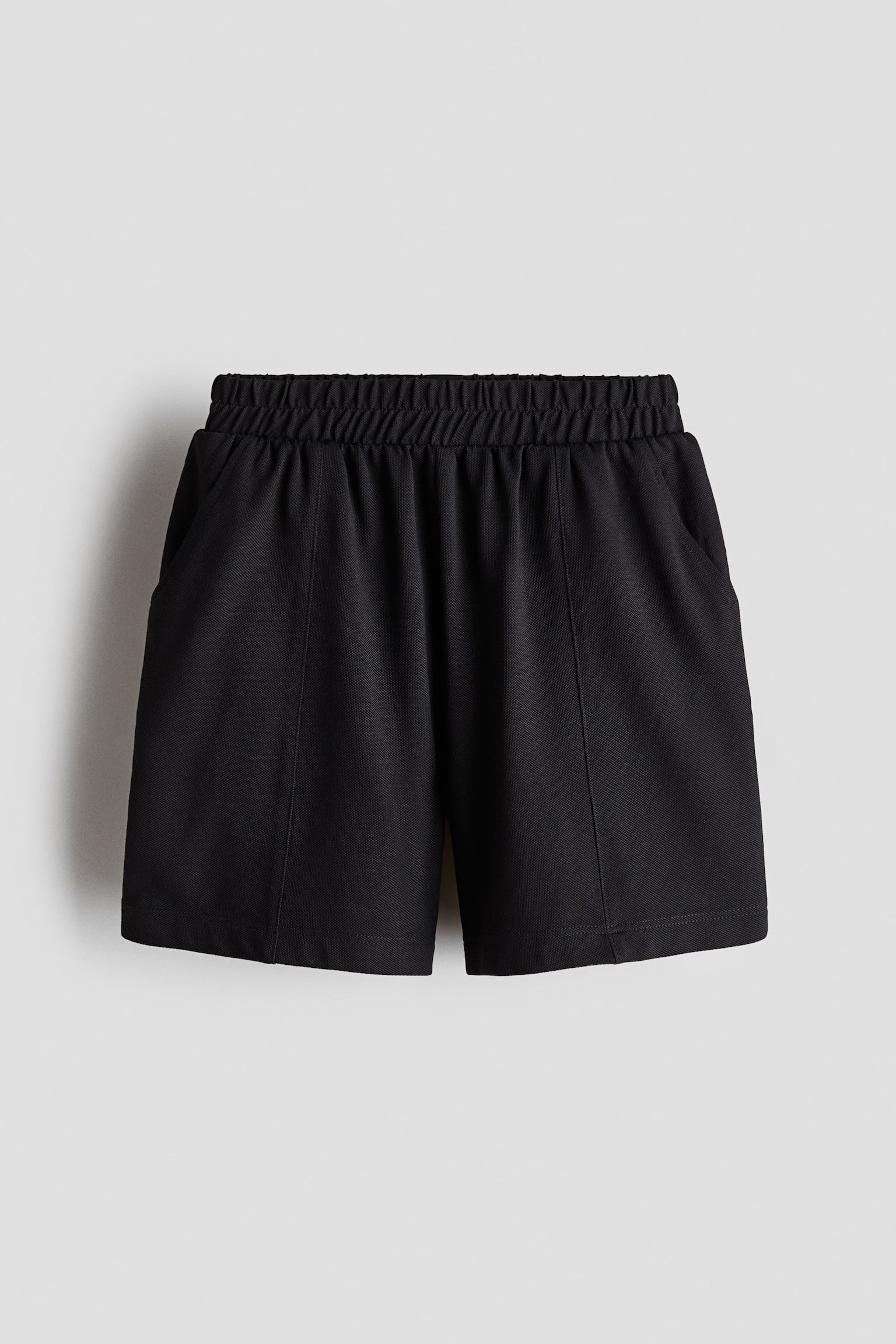 COOLMAX® Piqué shorts - Black/Light blue/Lilac/Heather purple