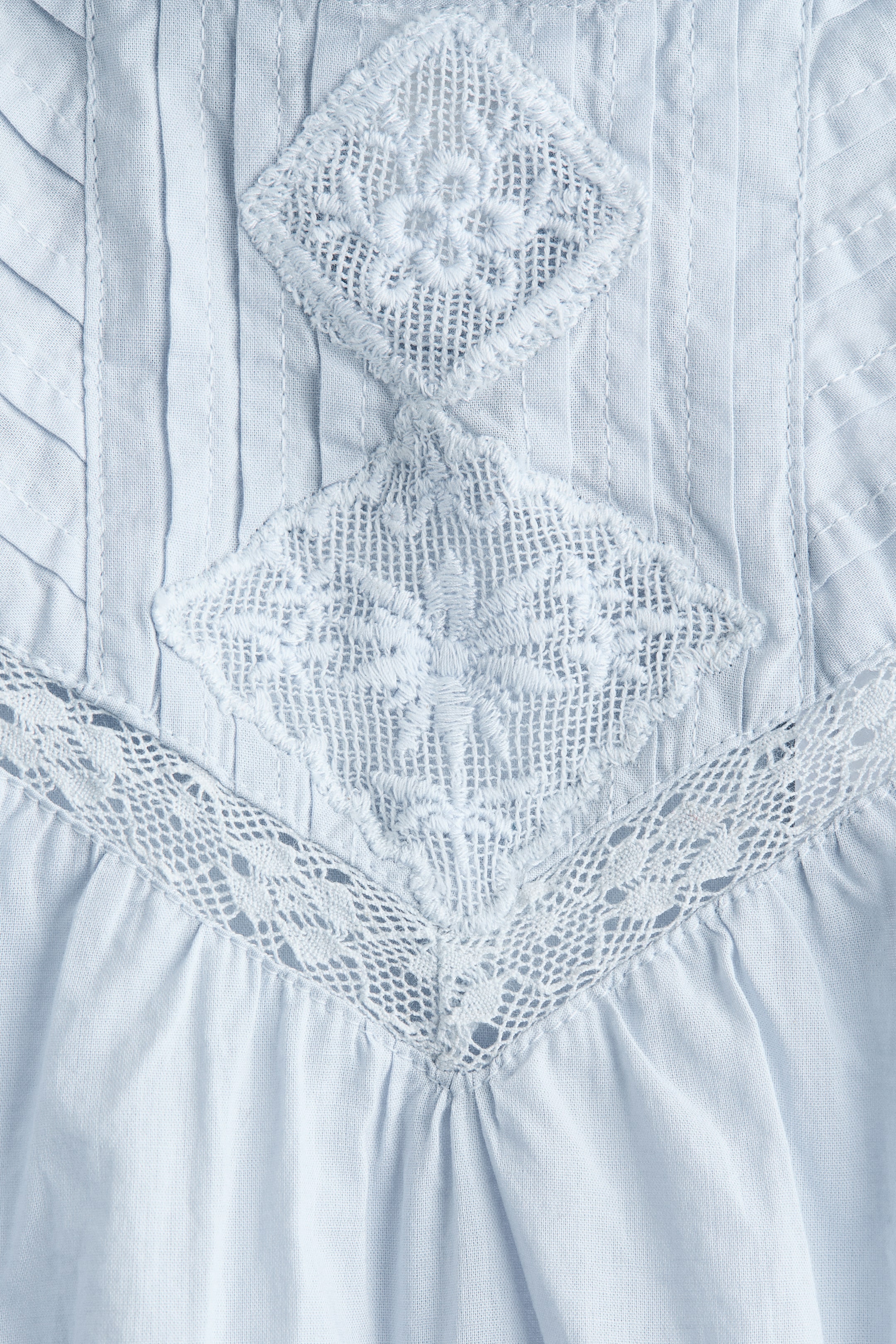 Cotton Top with Pintucks