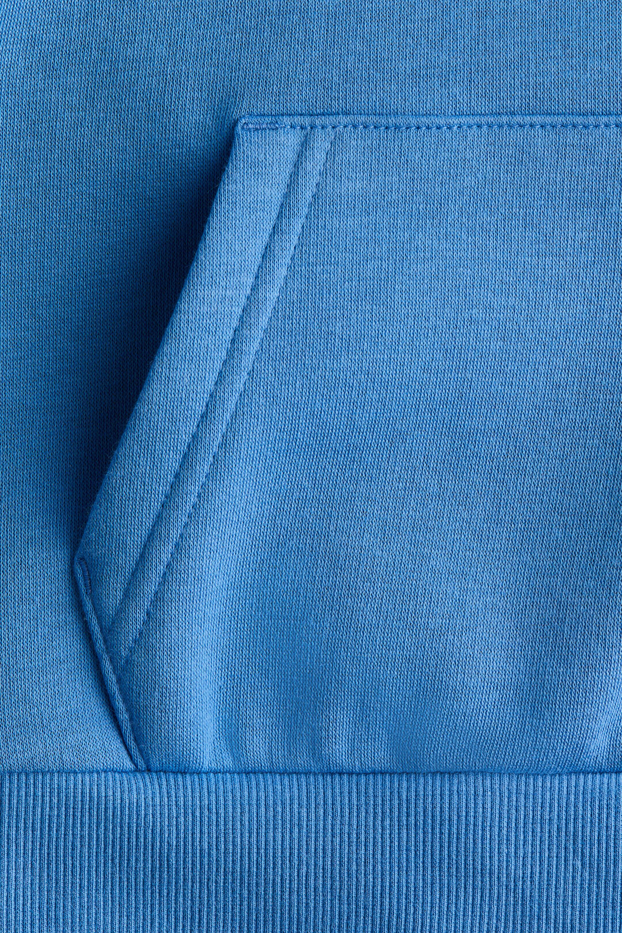 View larger image: Brushed-inside hoodie - Blue - Kids | H&M IN 2