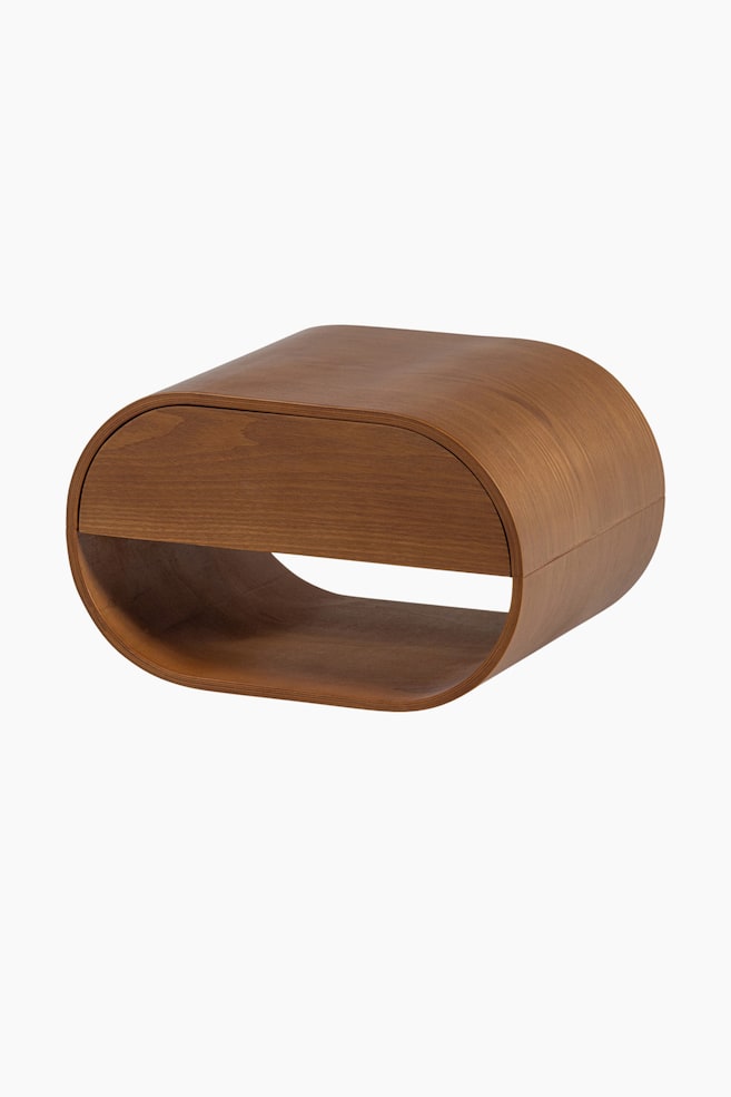 Table De Chevet Suspendue Momo - Marron/Beige - 1