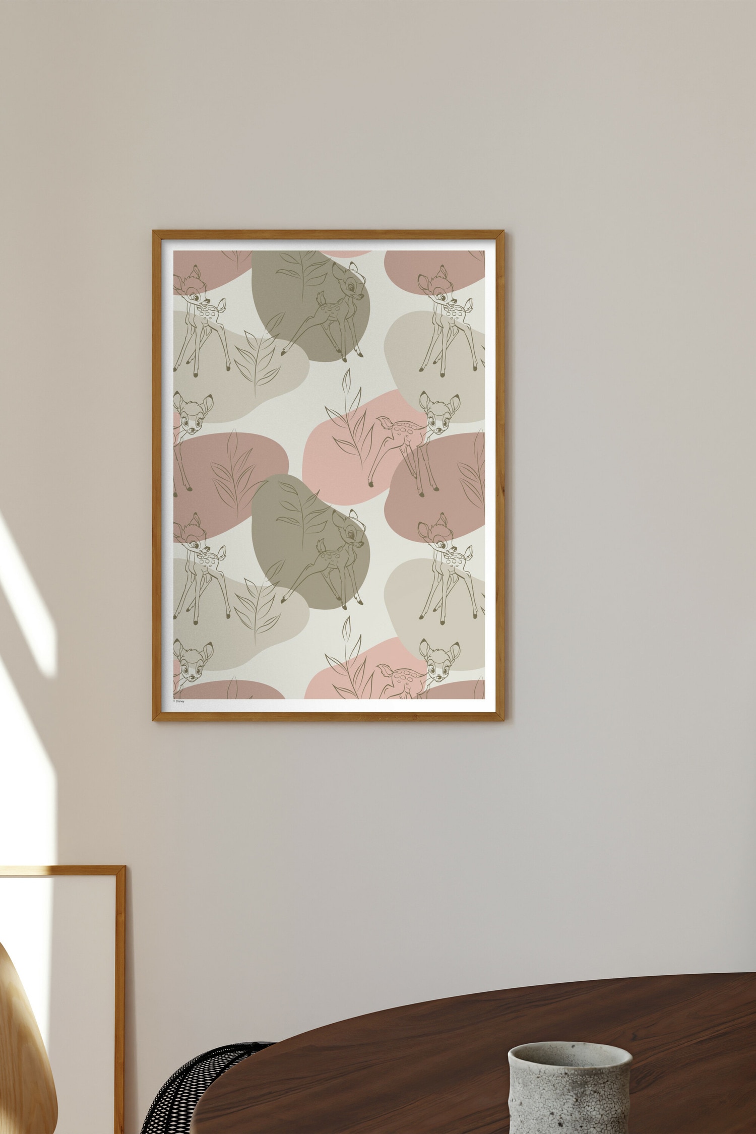 Disney - Green Bambi Outline - Mickey Mouse