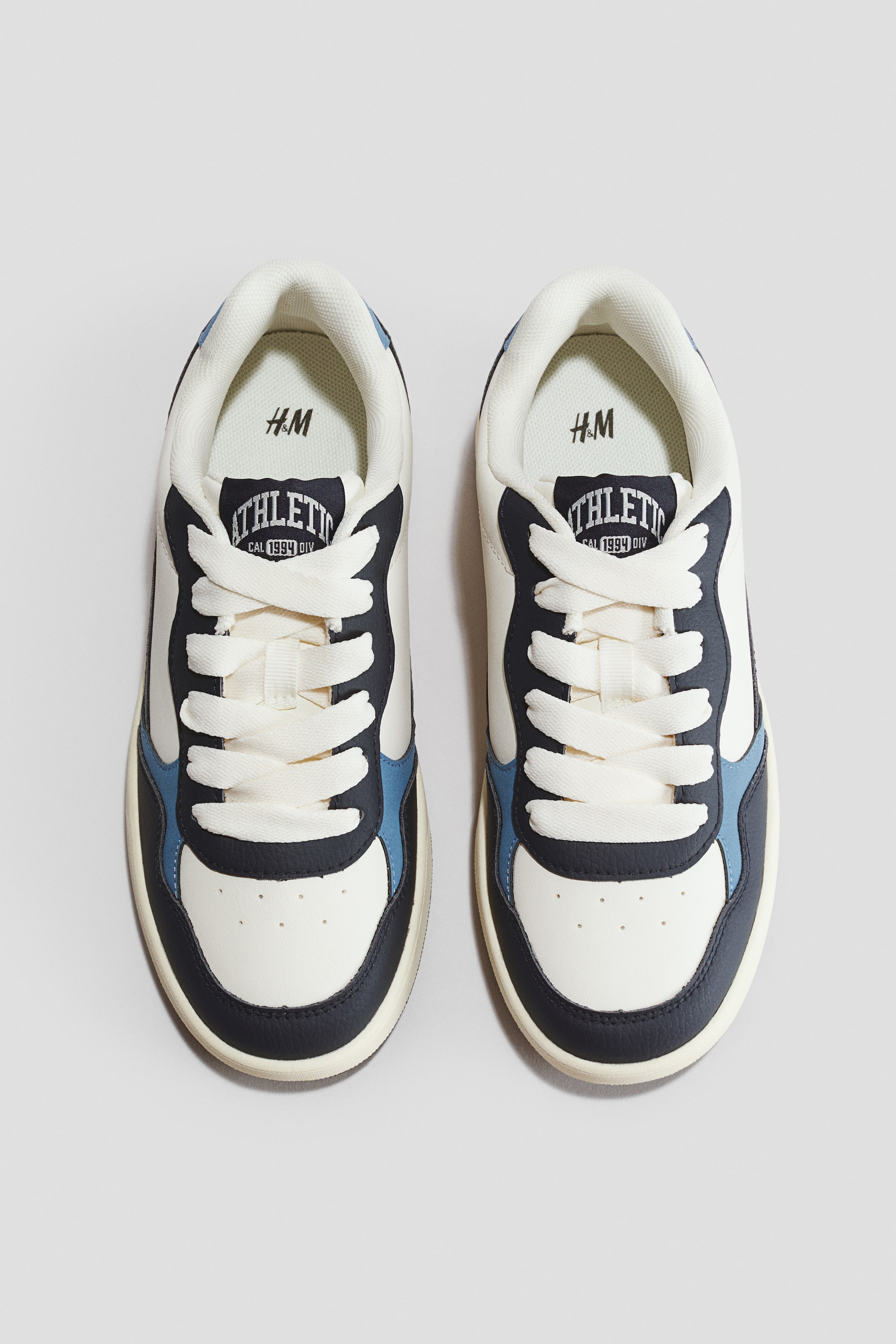 View larger image: Sneakers - White/navy blue - Kids | H&M US 3