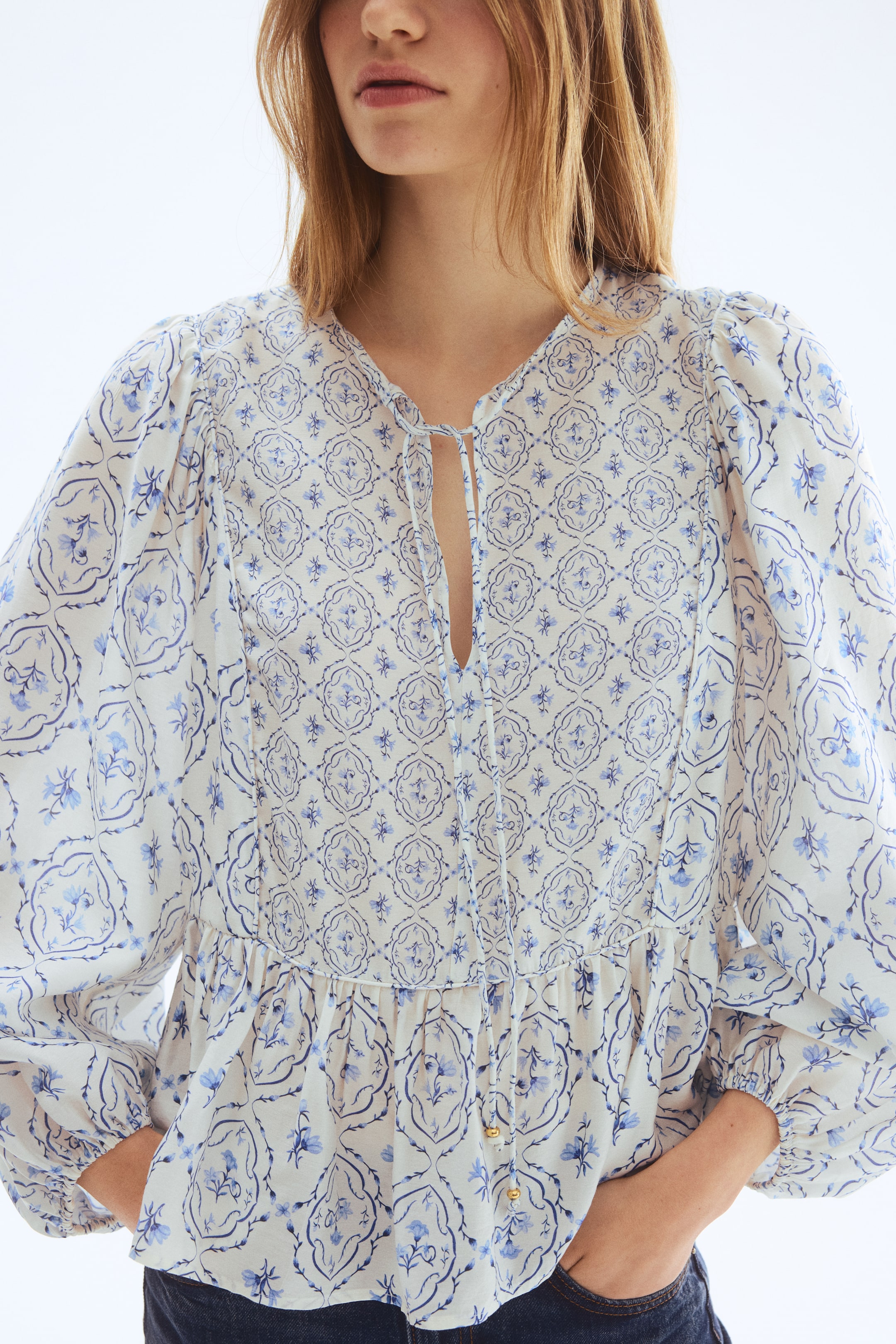 Blouse péplum