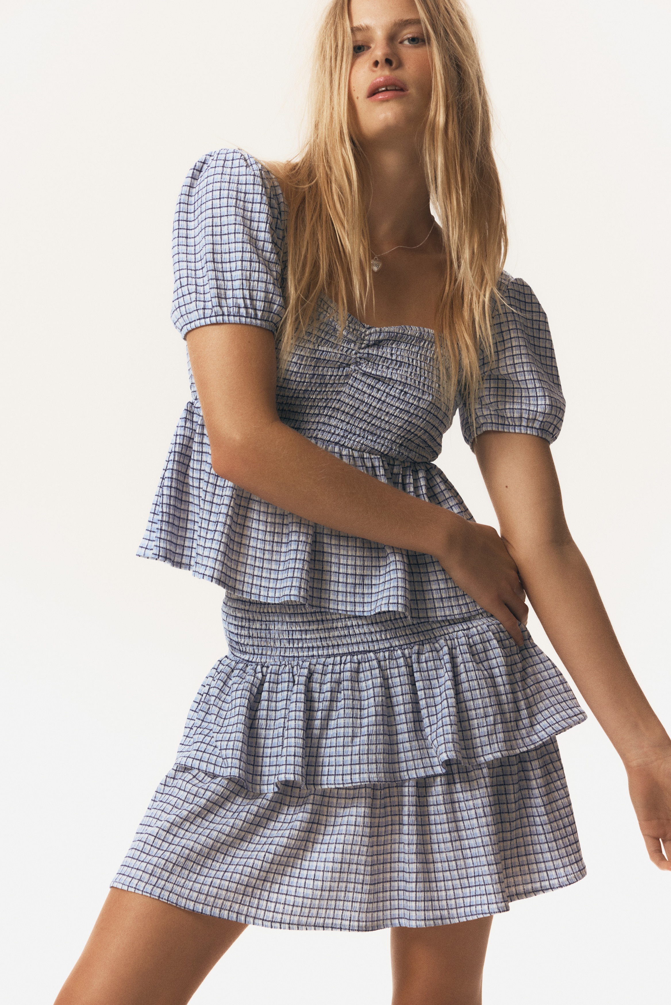 Tiered skort